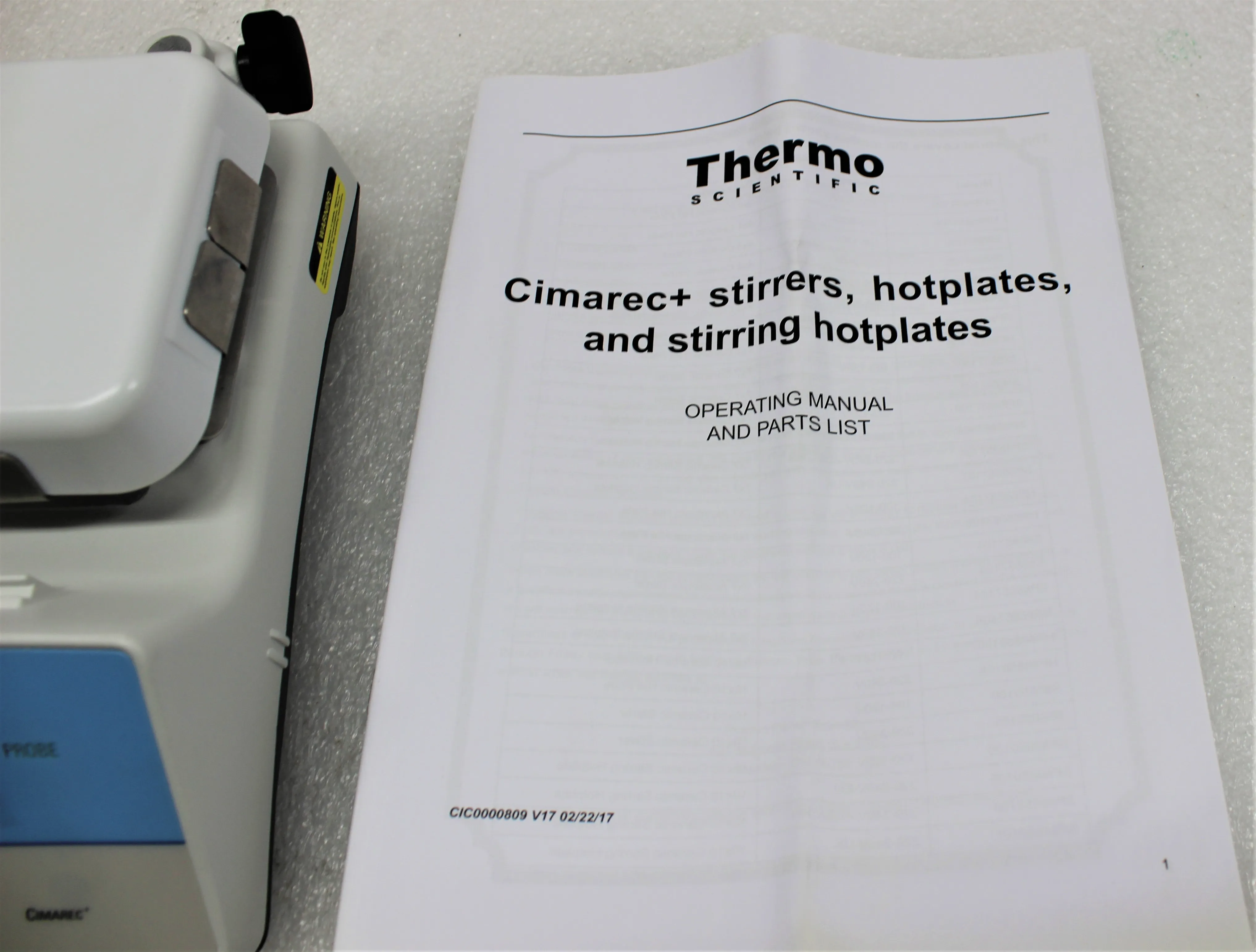 Thermo Scientific Cimarec+ HP88854100 Digital Hot Plate