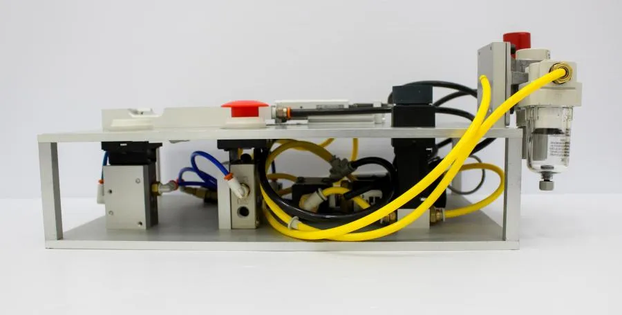 SMC MXS8-30P Custom Stopper Base with Regulator and Filter