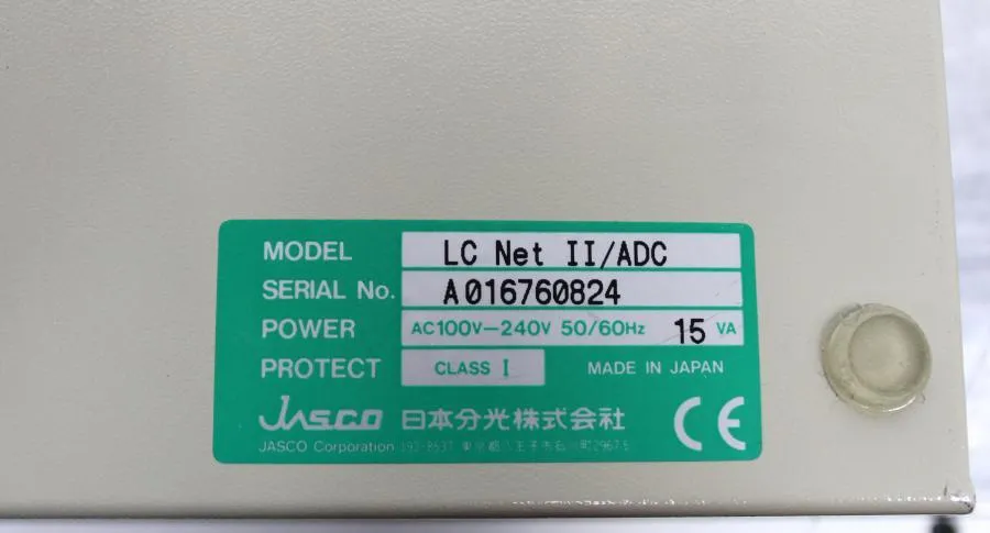 Jasco LC Net II/ADC