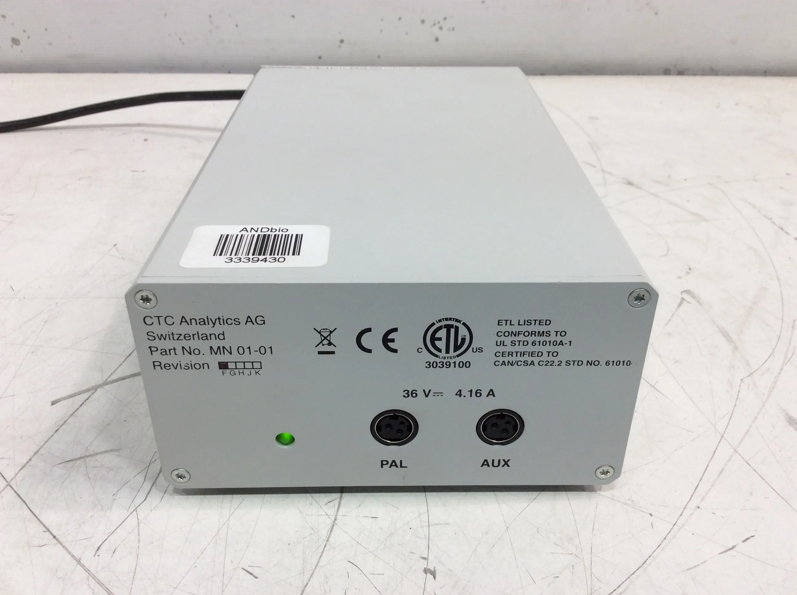 CTC Analytics MN 01-01 Power Supply