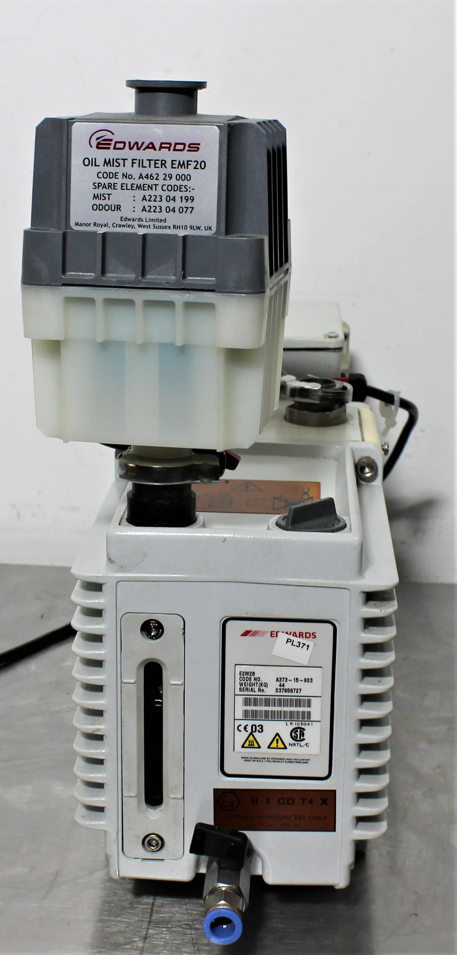 Edwards E2M28 Rotary Vane Vacuum Pump