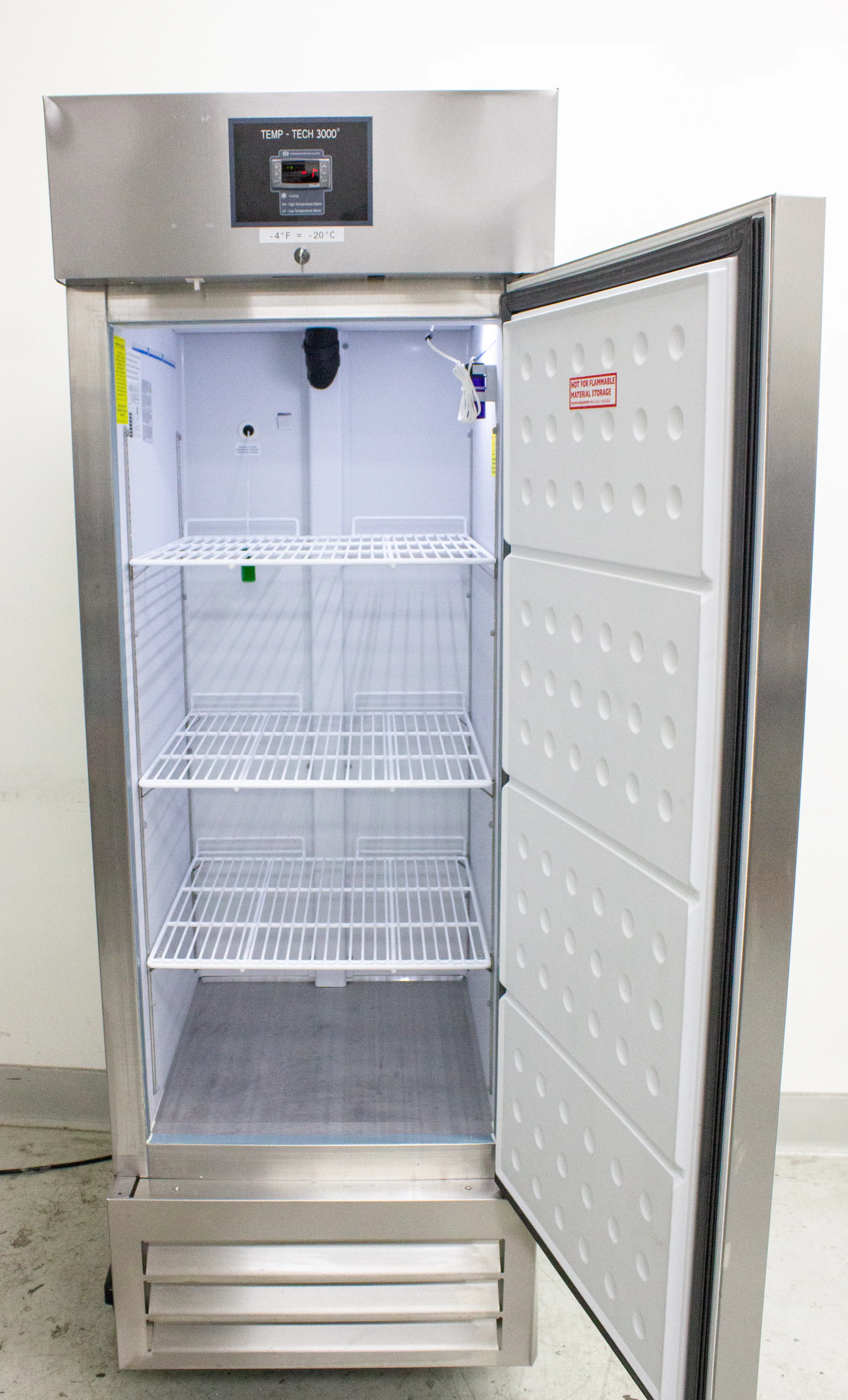 American Biotech Supply -20c Stainless Steel Freezer Model PH-ABT-HC-SSP-23FA