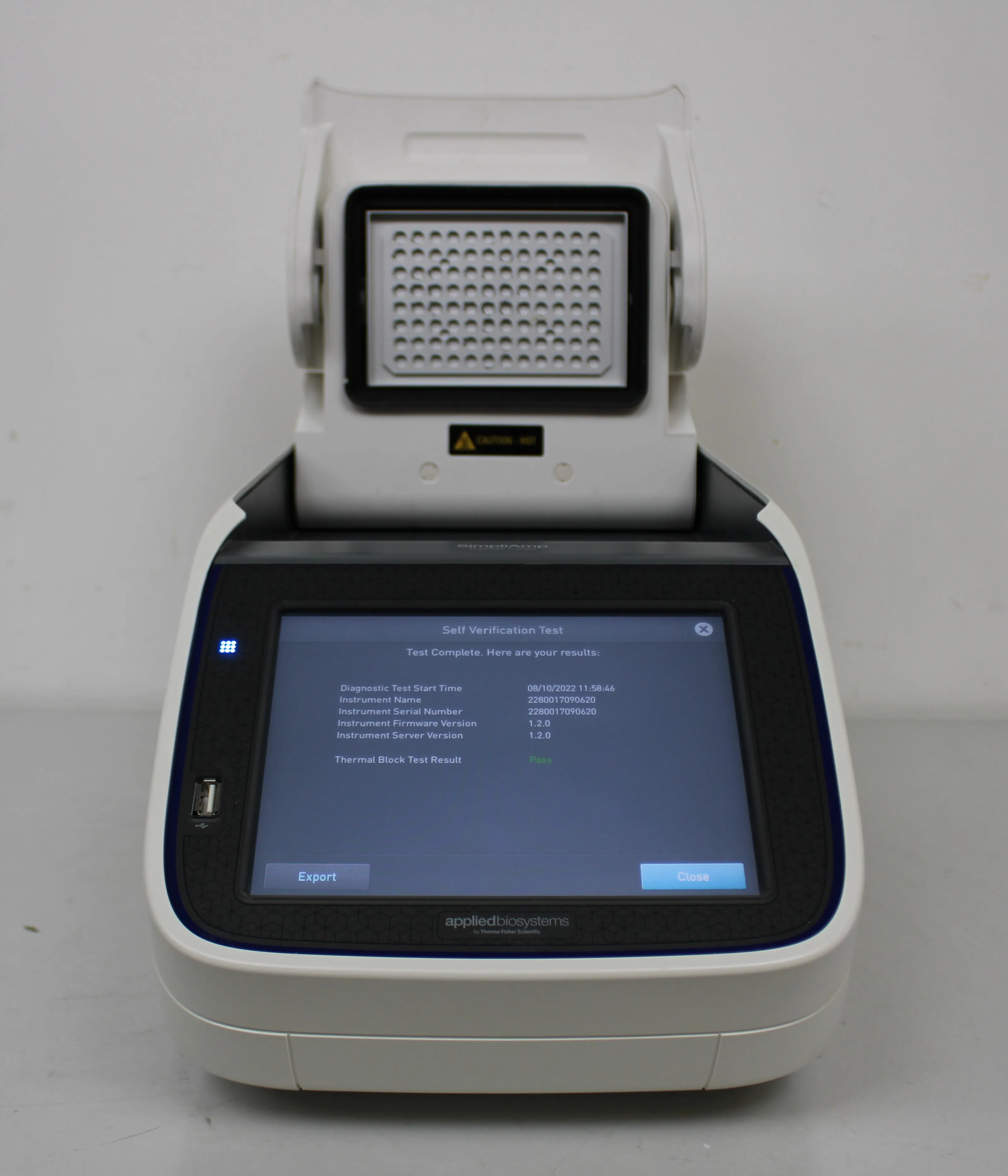 Thermo Scientific Appleid Biosystem SimpliAmp Thermal Cycler 96-Well PCR Thermal Cycler Used