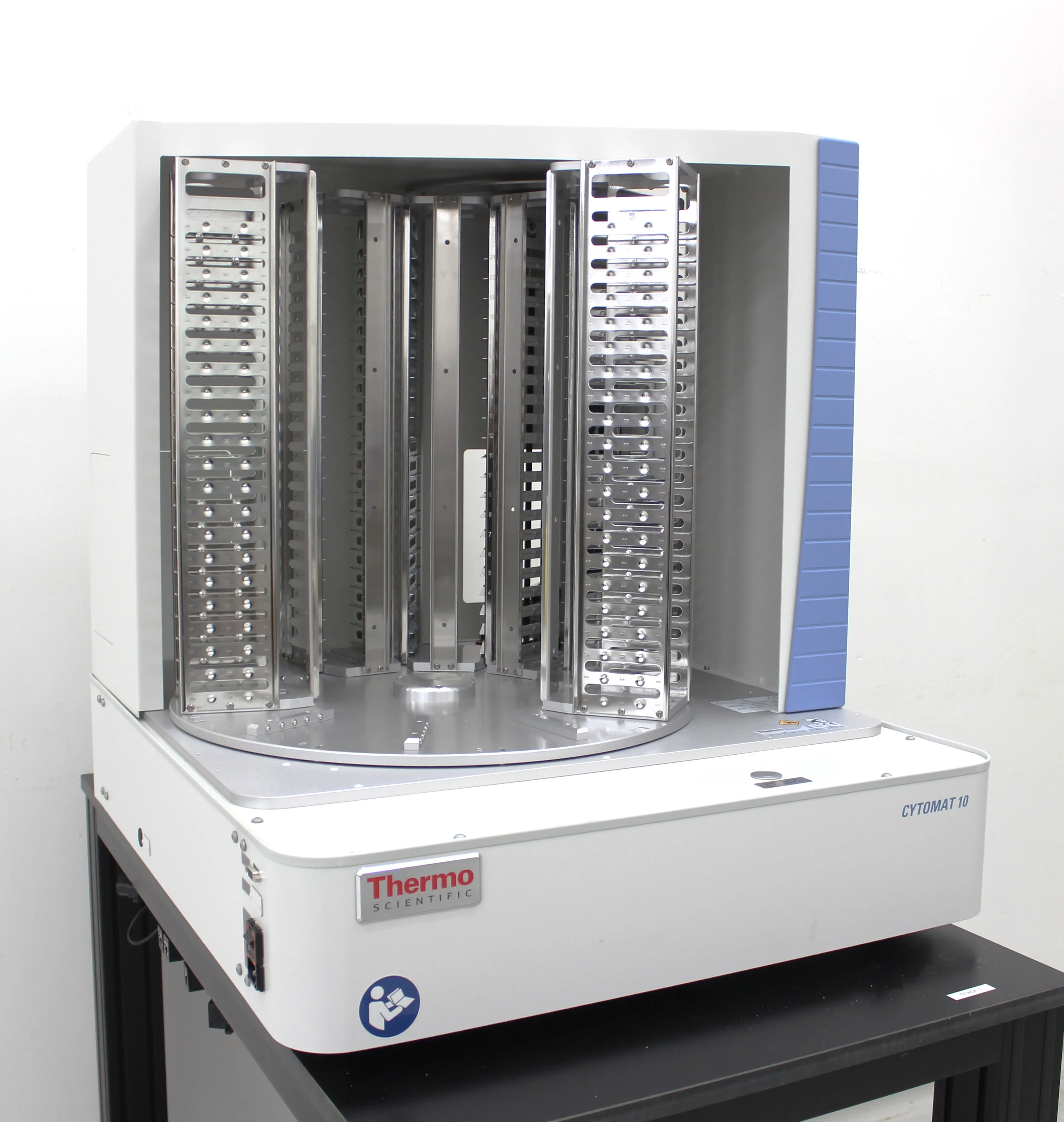 Thermo Scientific Cytomat 10 Hotel B1 Ambient Storage Liquid Handling Plate Storage Unit on Custom Cart P/N 50143210