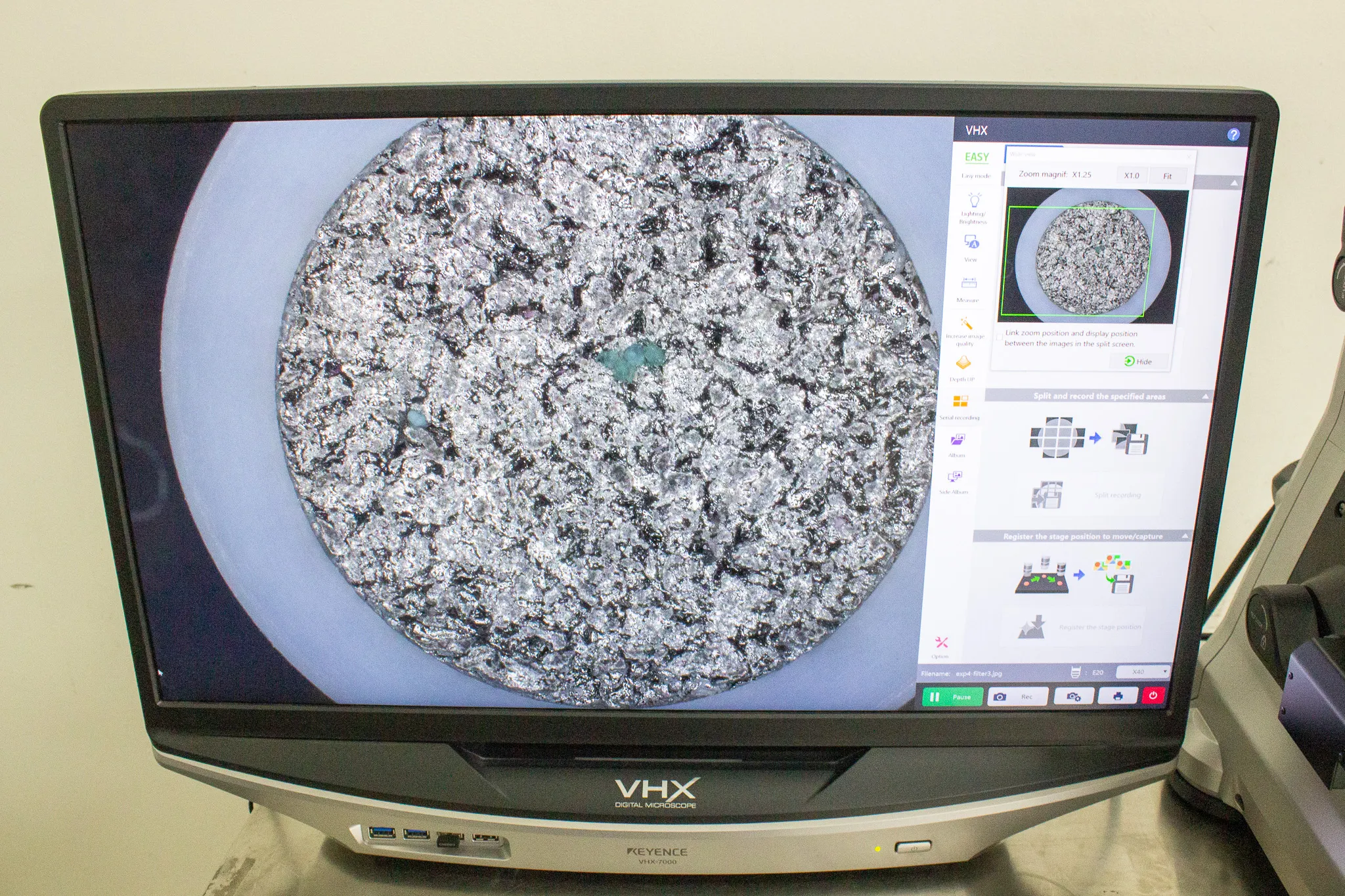 Keyence VHX-S770E 4K Automated Digital Microscope System