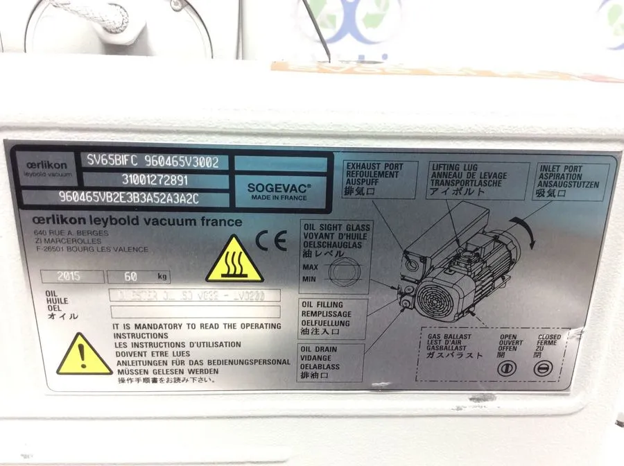 Sogevac SV65 BI FC Vacuum Pump