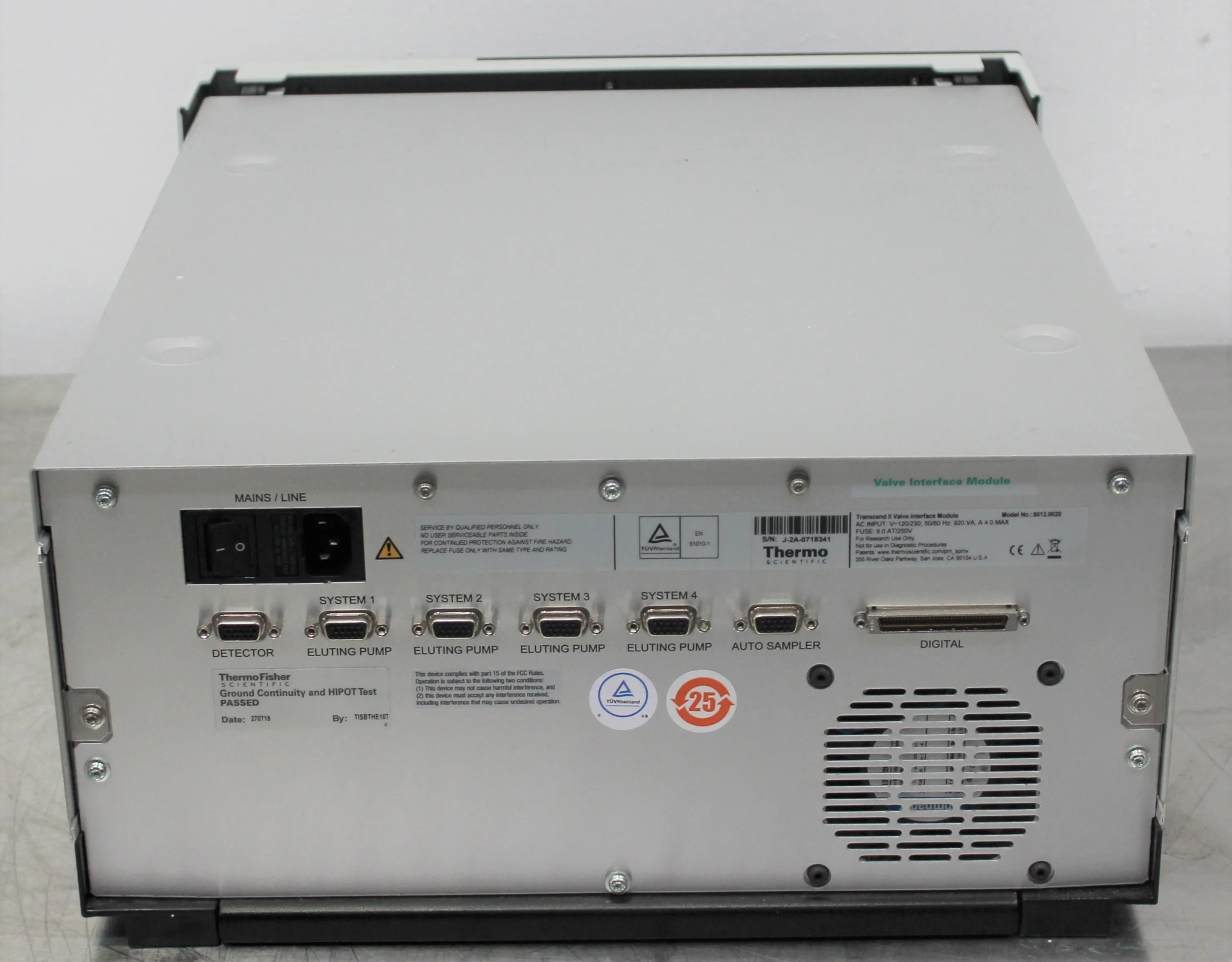 Thermo Scientific Transcend II VIM HPLC Valve