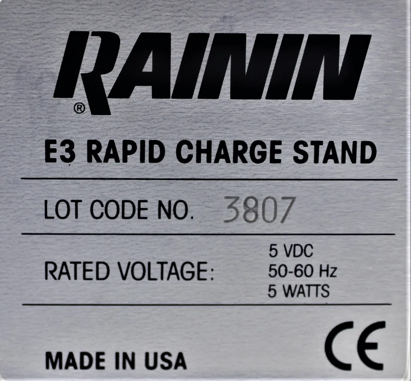 RAININ E3 Rapid Charge Stand for Pipettes