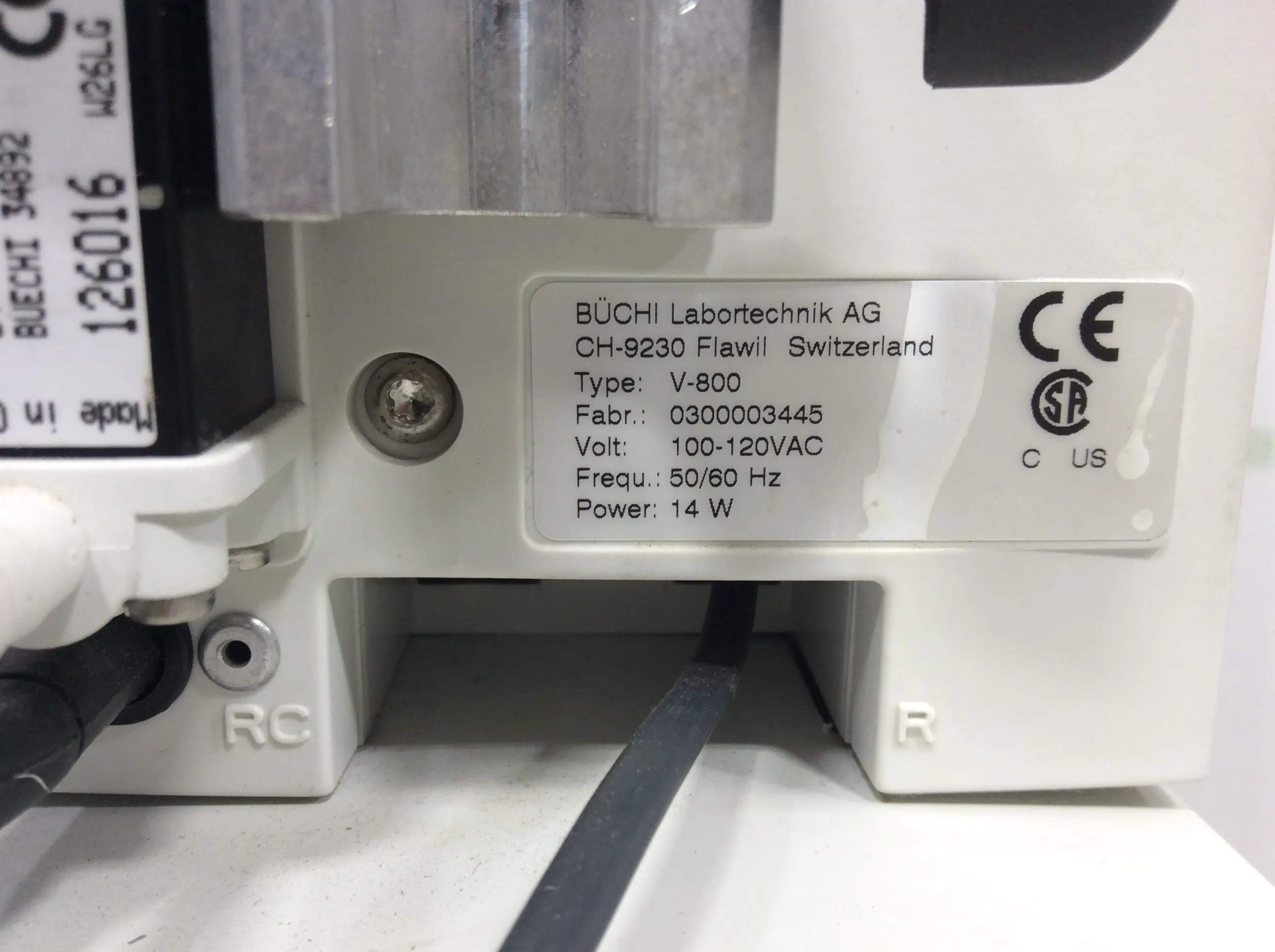 BUCHI R-205 Rotavapor | V-800 Vacuum Controller | B-490 Bath Lab Equipment Evaporator