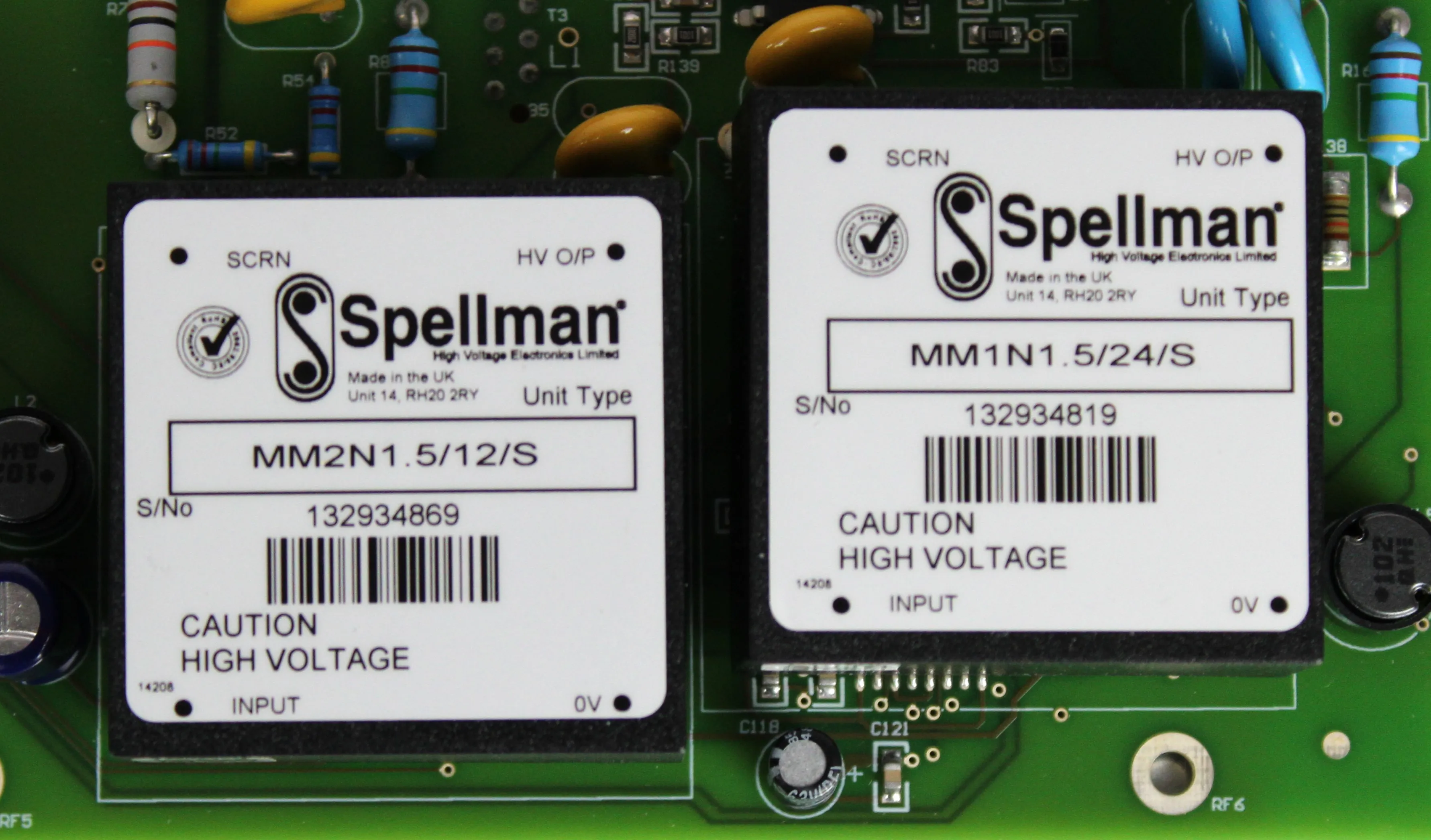 Thermo Scientific Lens Controller PCB X-Series II ICP-MS PN 4600526