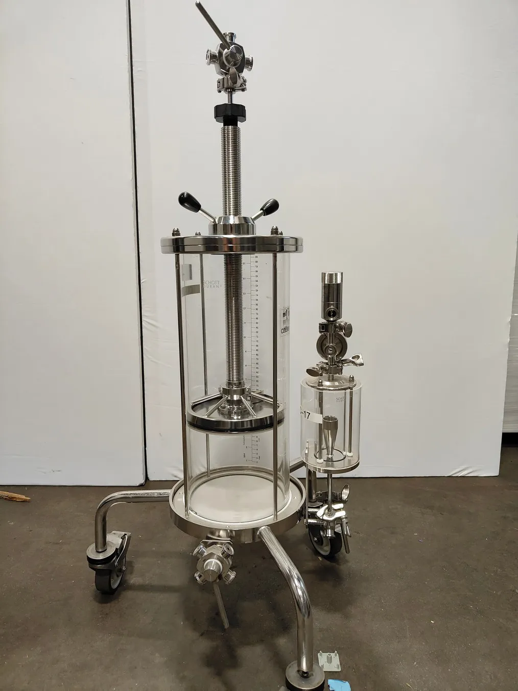 Pharmacia 56-1168-57 BPG 100/500 Chromatography Column, 100-500 mm i.d., 500 mm, Very Good Condition