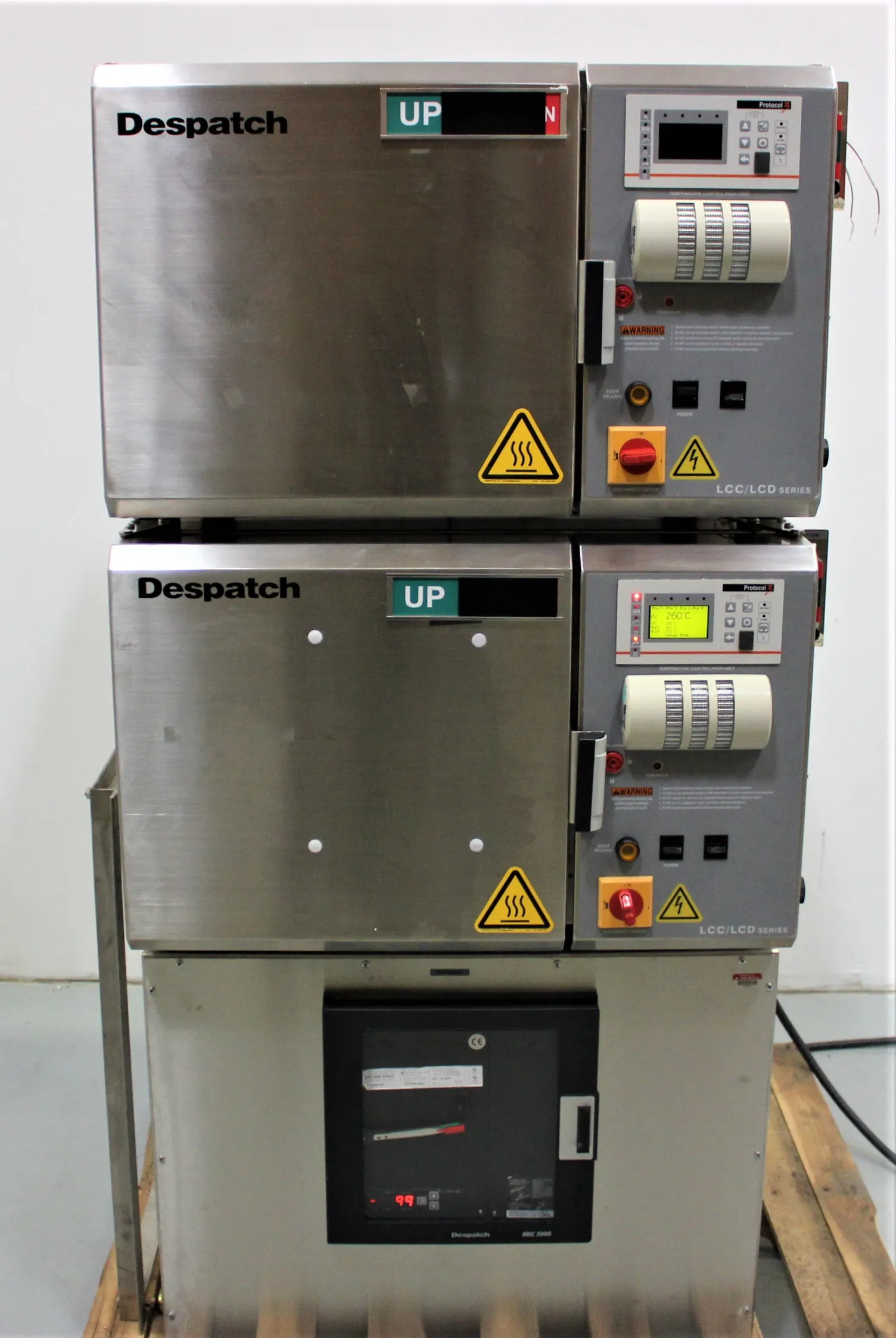 Despatch LCC1-16NV-3 Double Stack Series Incubator Oven with MRC 51000015AF Chart Recorder