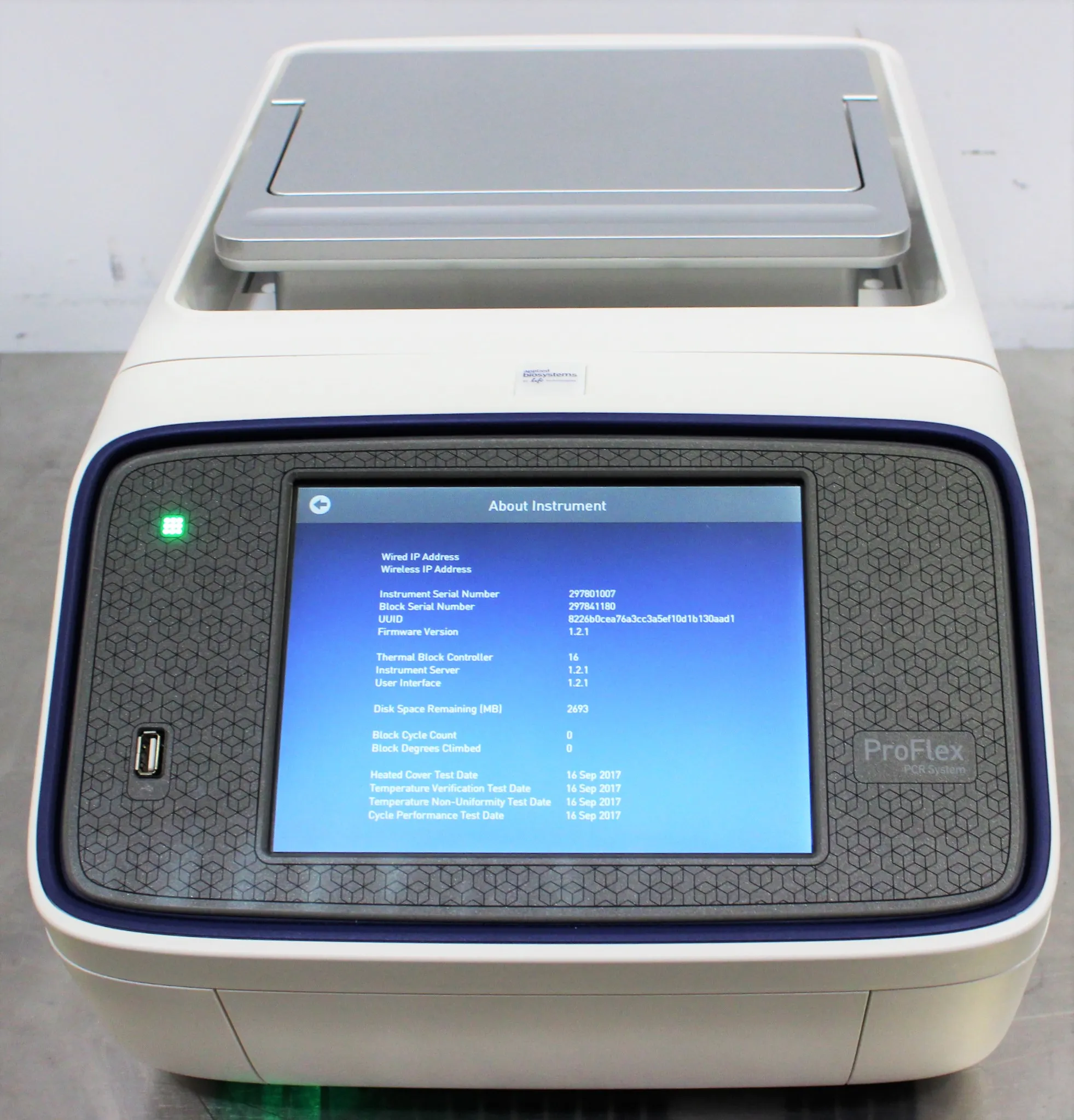 Applied Biosystems ProFlex 2xFlat PCR System 4483636R Real Time PCR Molecular Biology Lab Equipment Unit