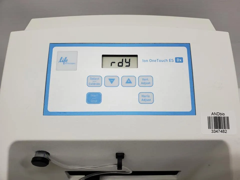 Used Life Technologies Ion OneTouch ES Dx DNA Sequencer 456636