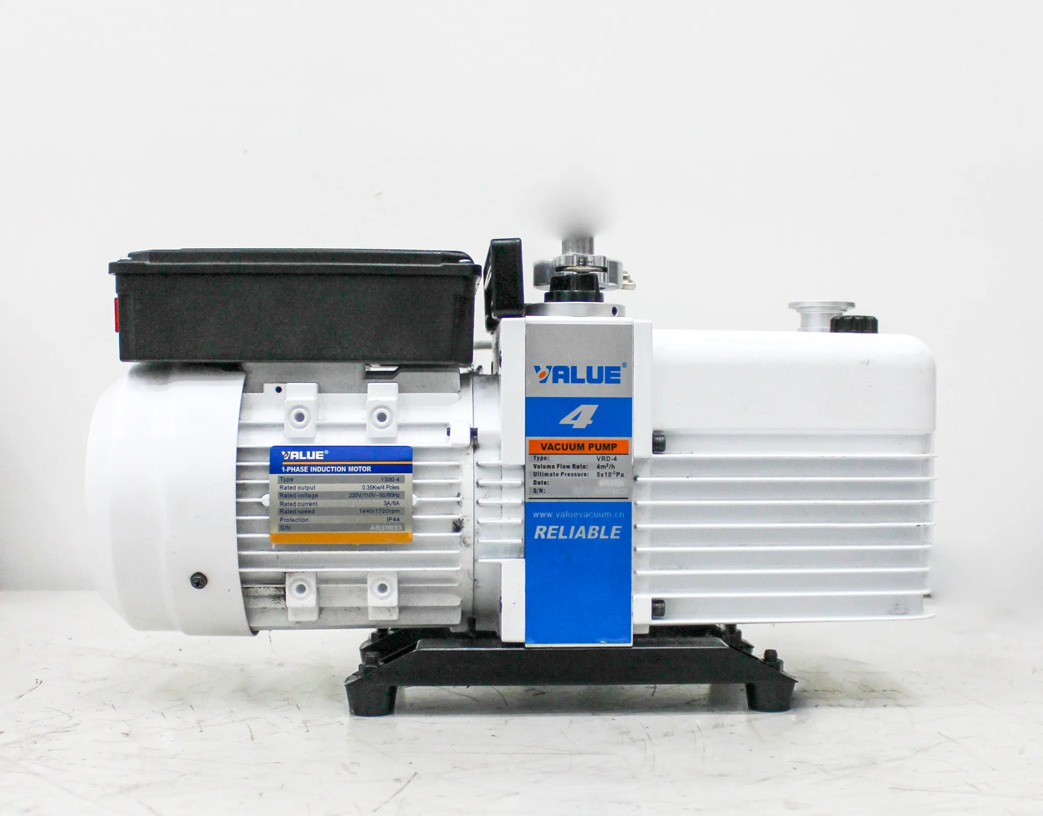 Value 4 Vacuum Pump Dual Stage Model: VRD-4