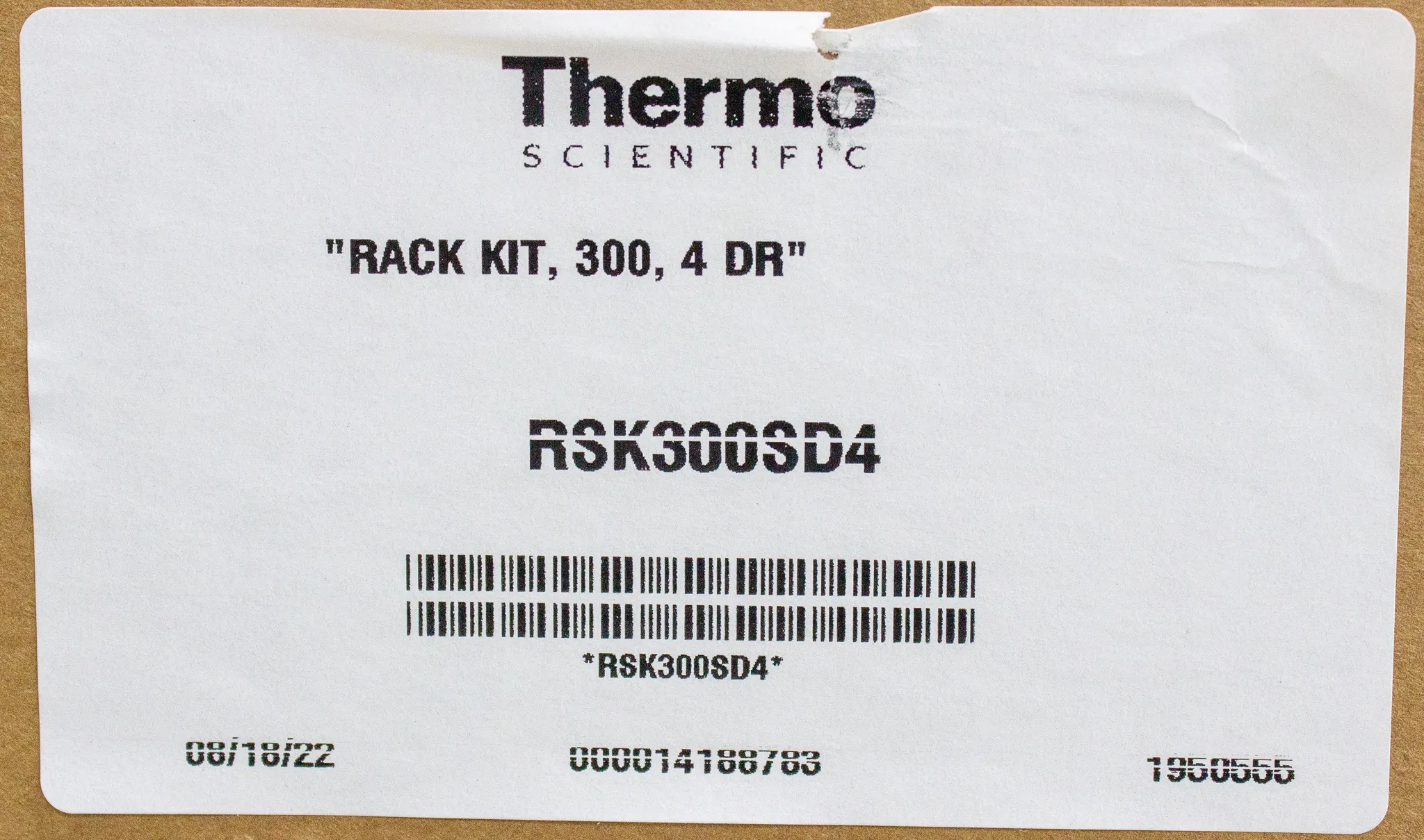 Shelf Kit w/Racks and Boxes for Thermo Ultra Low Temperature Freezers RSK300SD4 (New)