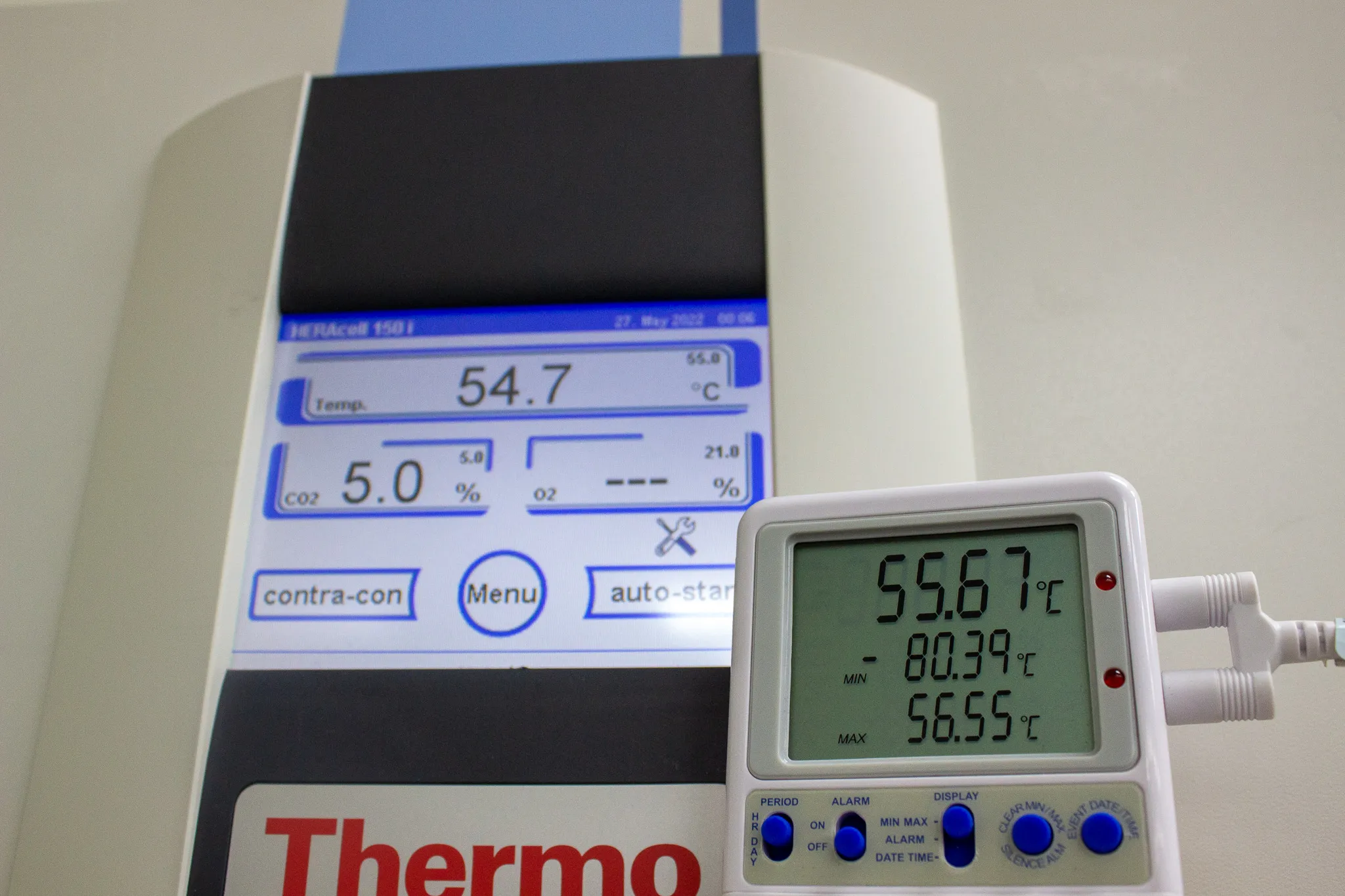 Thermo HERAcell 150i Tri-Gas CO2 Incubator, 150 L, Copper Double Stack 51026408