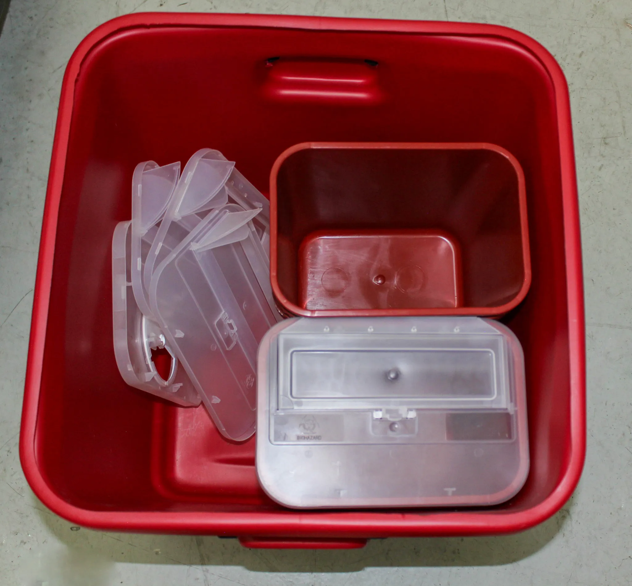 Pacific Medical Waste UN3291 and VWR Sharps Containers