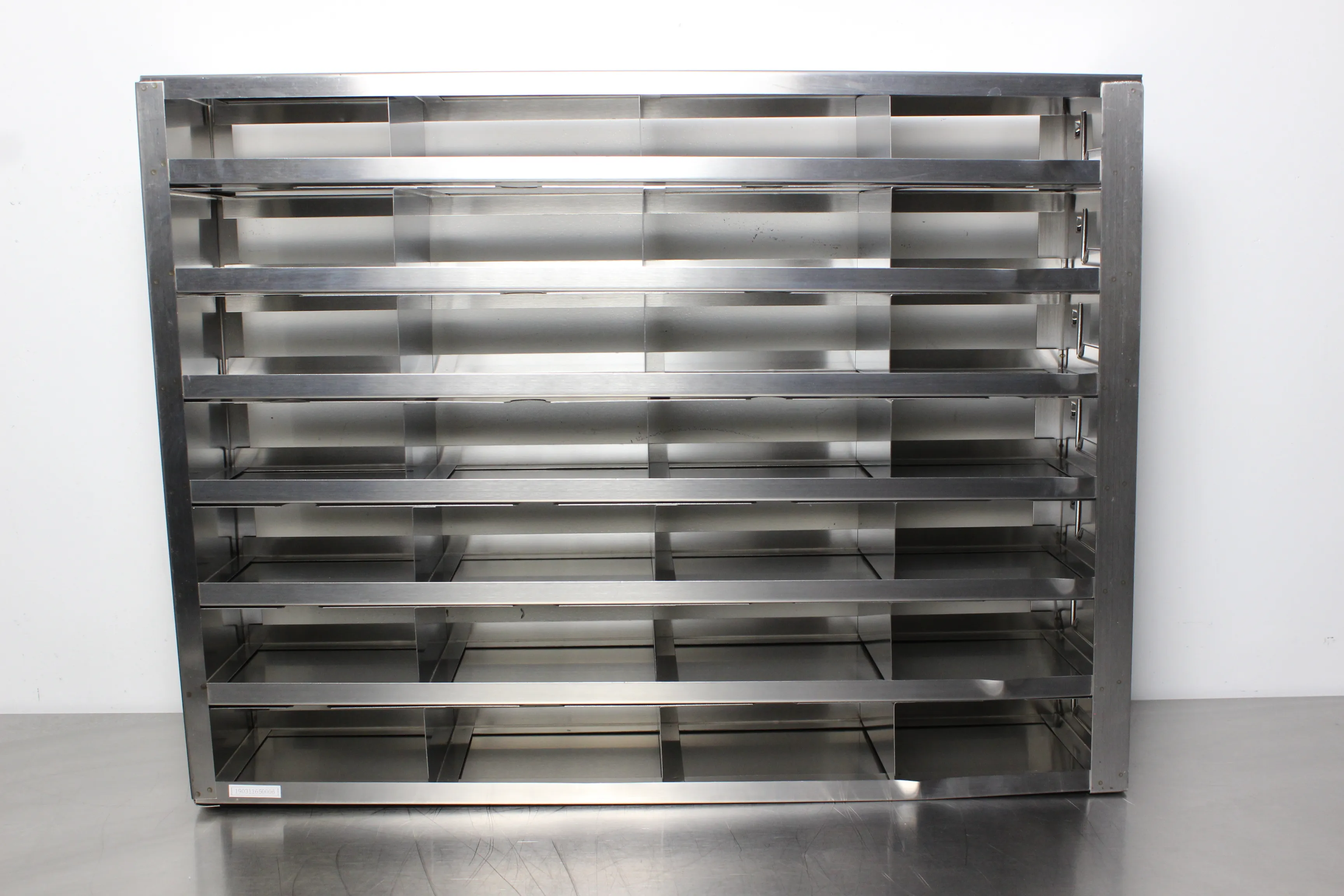 Used Freezer Storage Rack - 28 Compartments