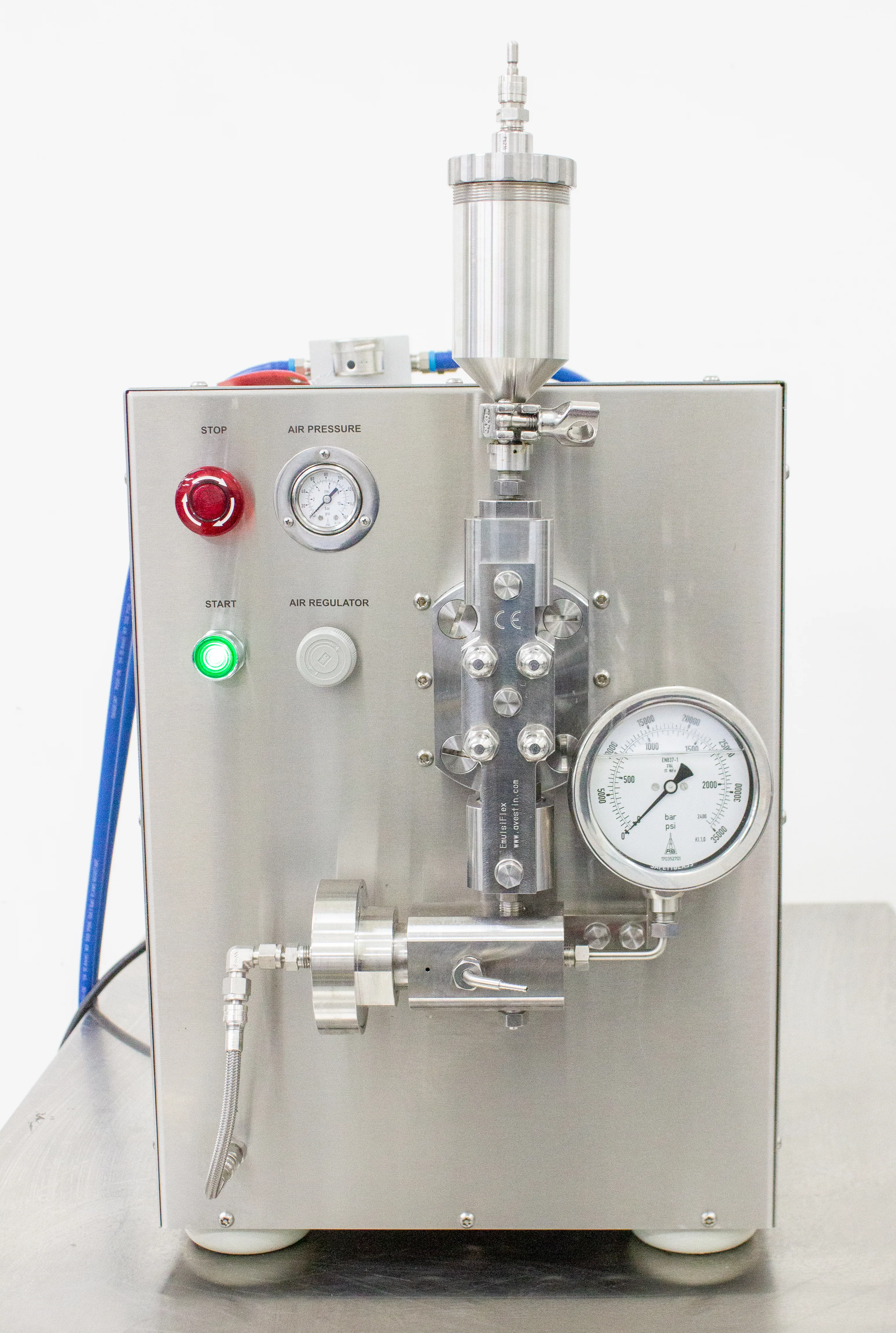 Avestin EmulsiFlex C3 High Pressure Homogenizer Laboratory Equipment 120V 50Hz/60Hz