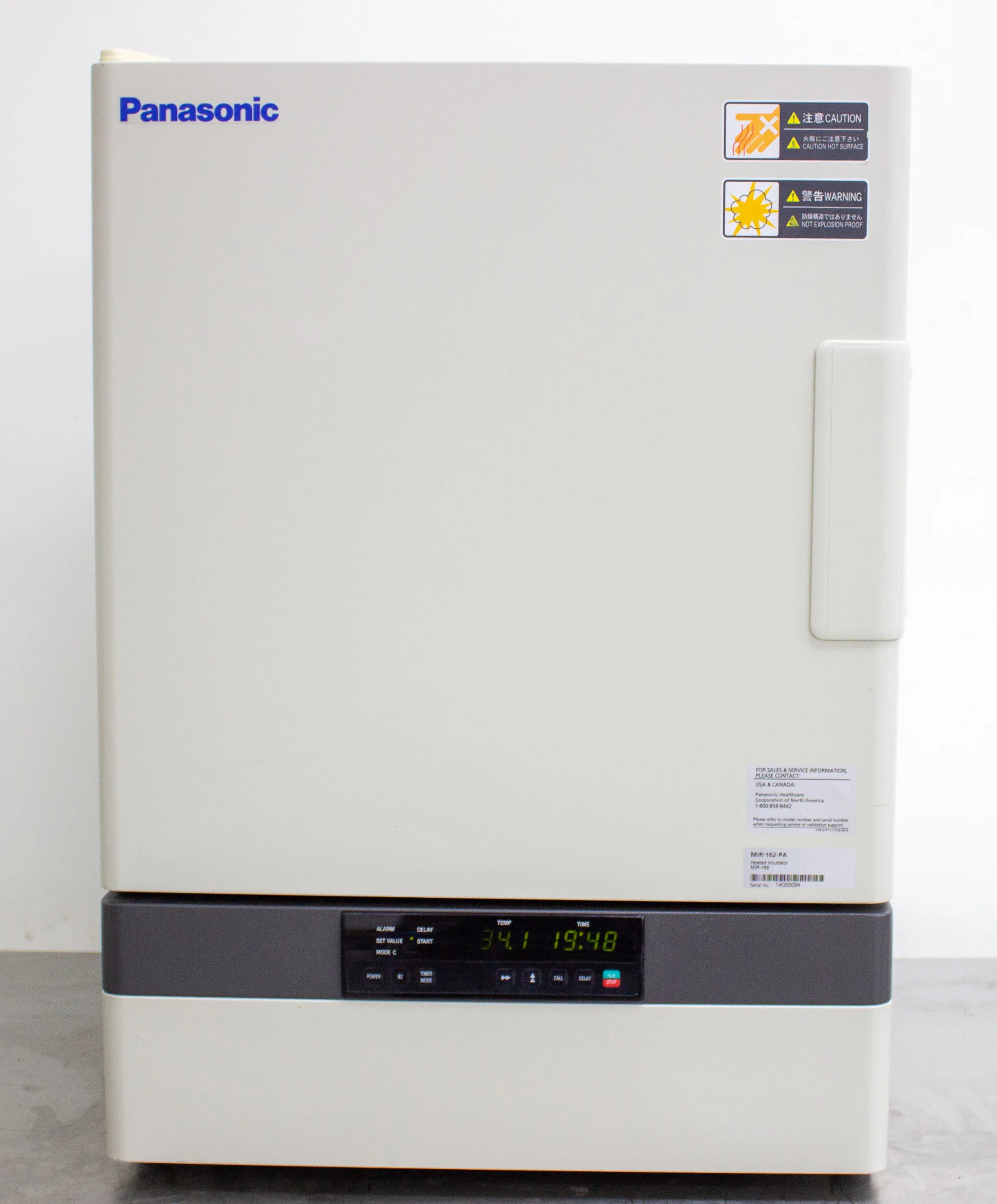 Panasonic MIR-162-PA Heated Incubator