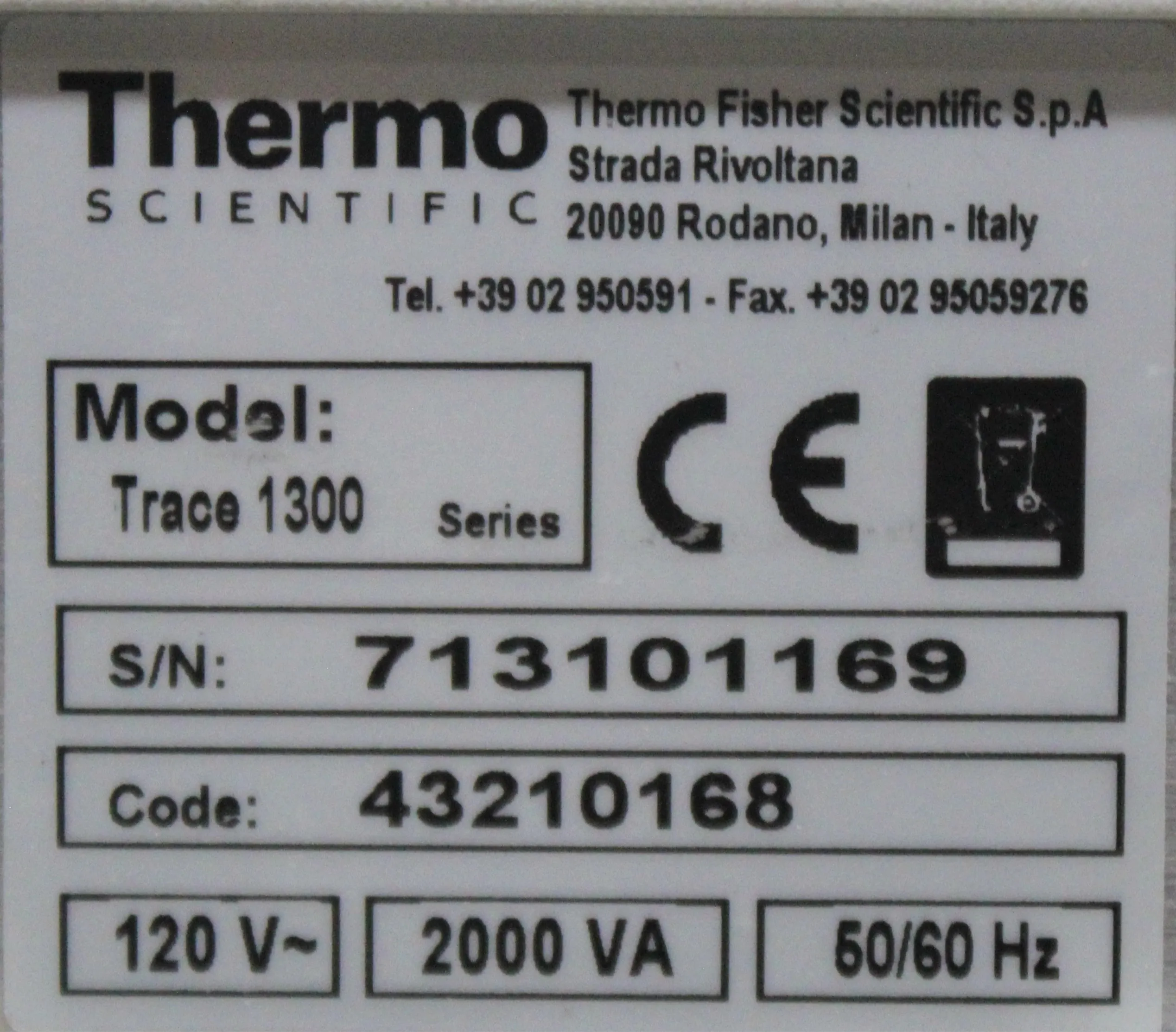 Thermo Scientific Trace 1300 GC System