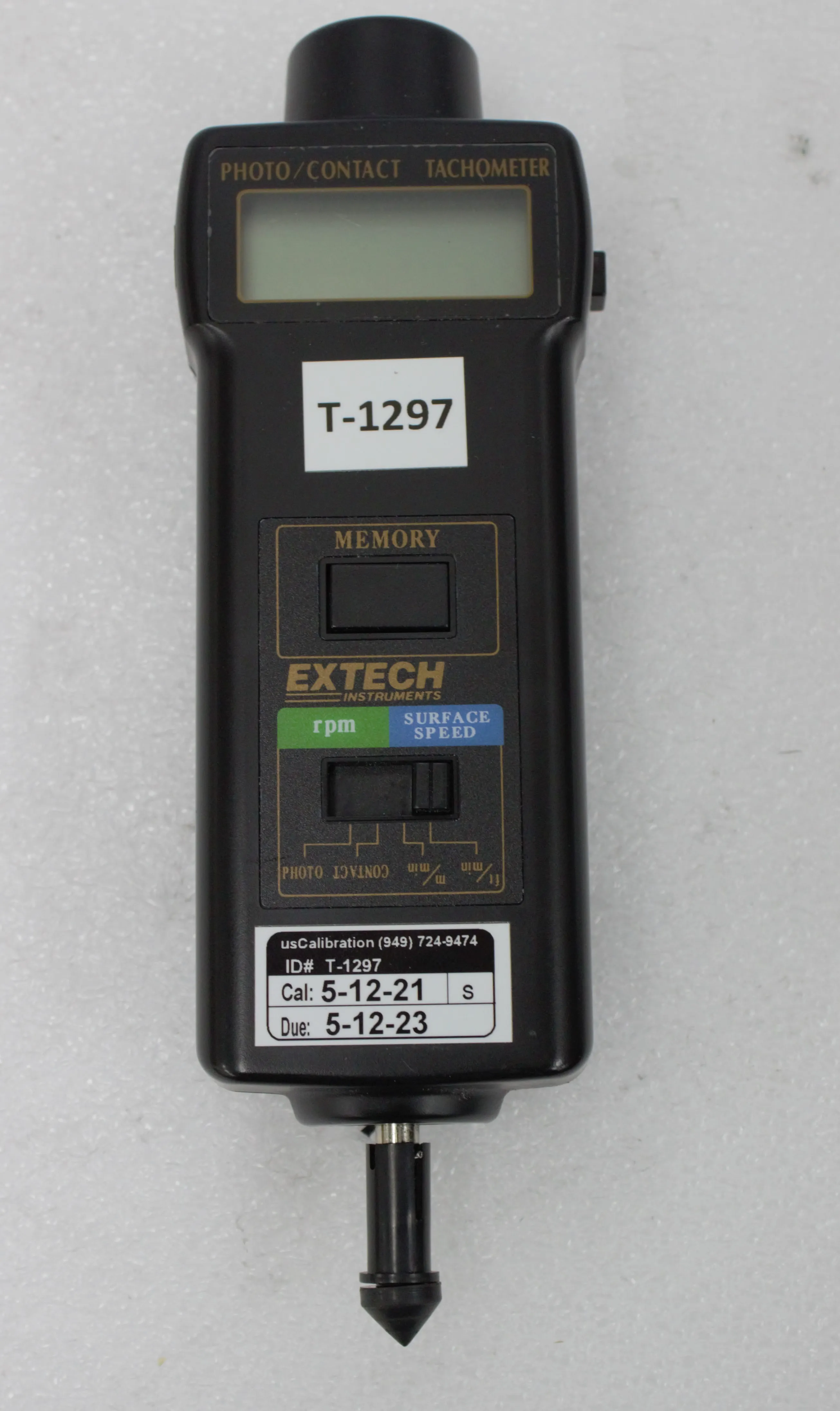 Extech 461895 Combination Photo/Contact Tachometer