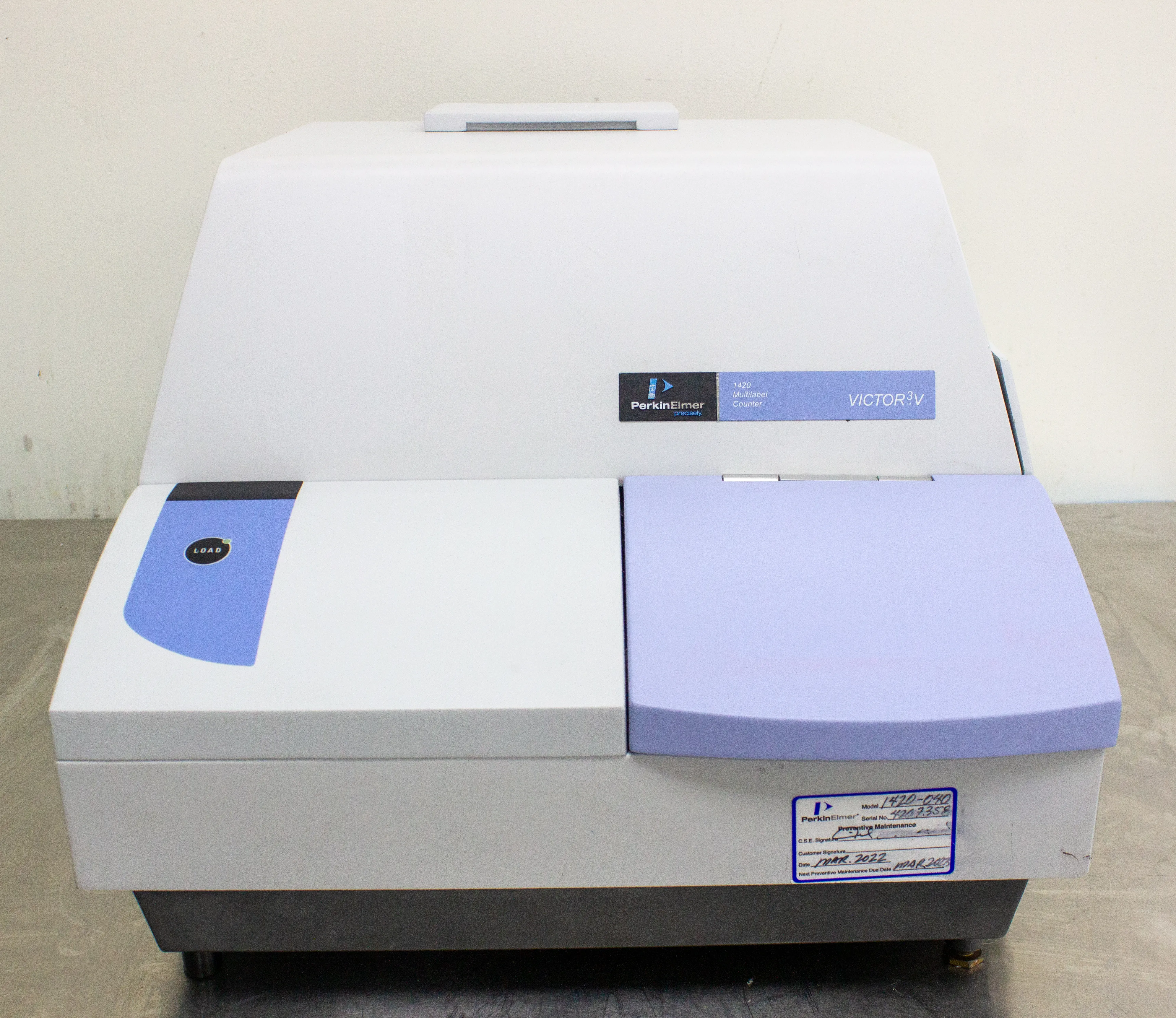 Perkin Elmer Victor 3V Multilabel HTS Counter Multitask Plate Reader 1420-040