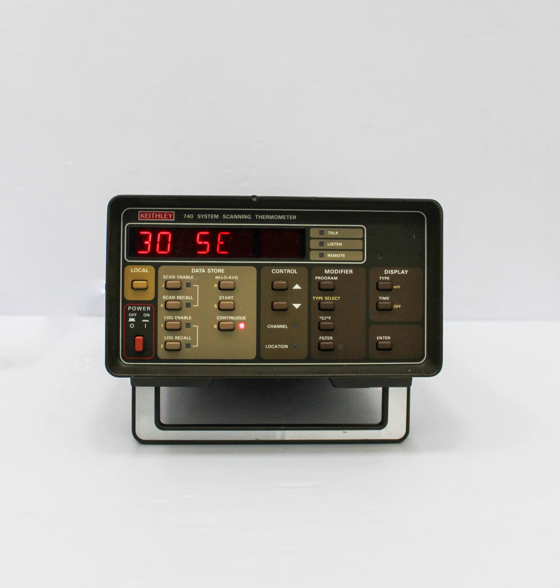 KEITHLEY System, Scanning and Thermometer Model: 740