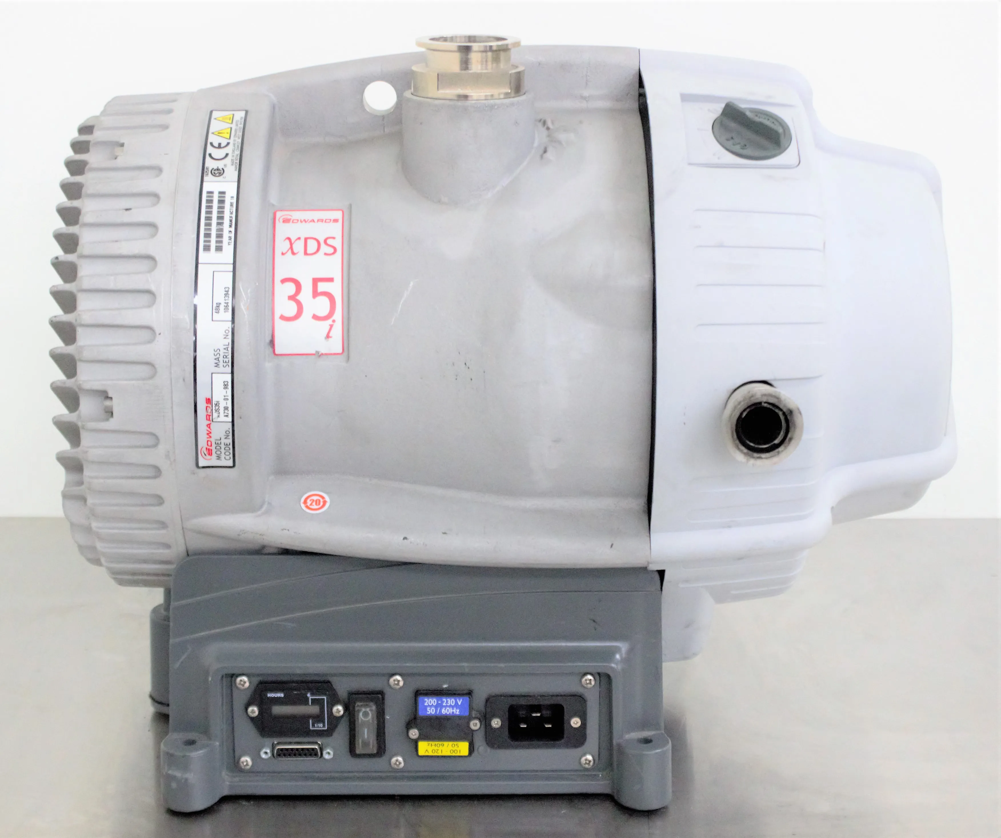 Used Edwards XDS35i Oil-Free Dry Scroll Vacuum Pump by REUZEit