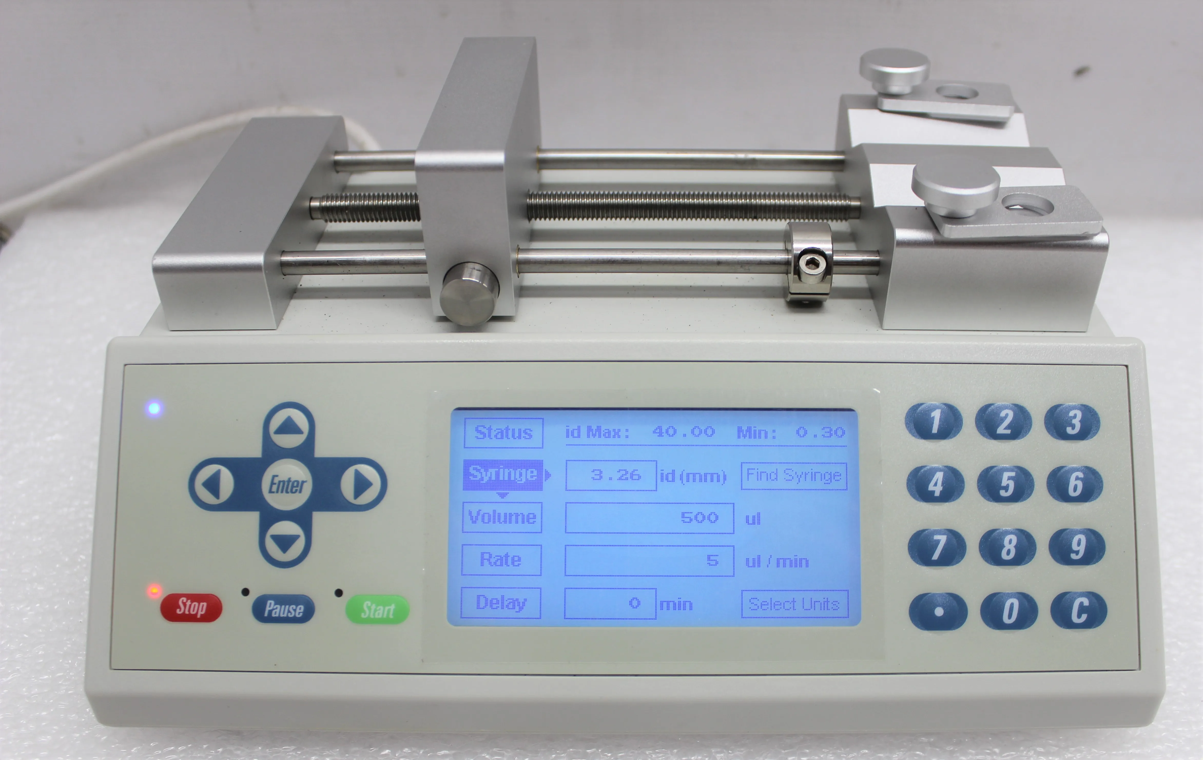 Chemyx F100T2 Syringe Pump used for Laboratory Applications