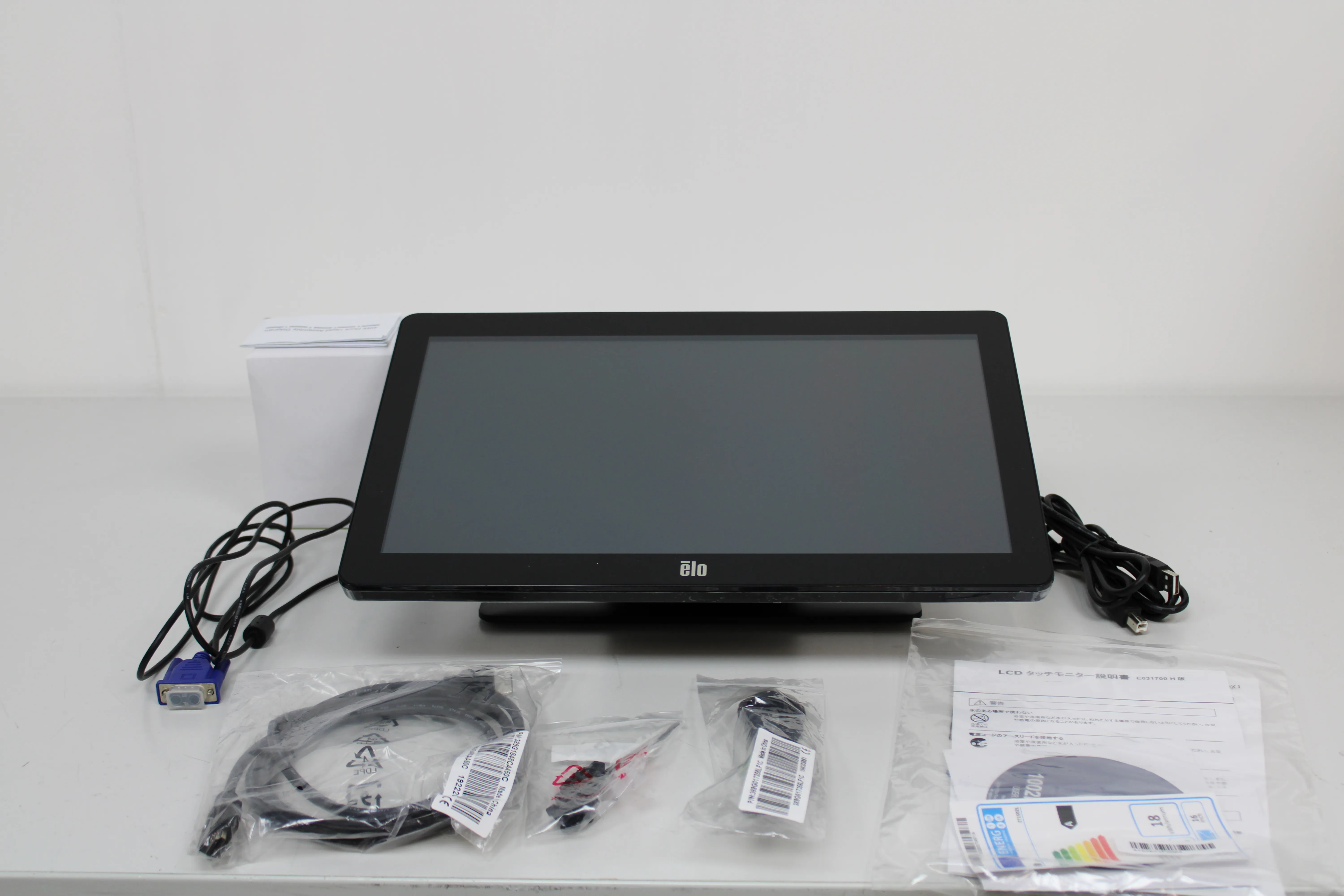 New ELO 1502L Touchscreen Monitor with PCAP Technology - 10 Touch - 15.6'' Diagonal Size - 16:9 Aspect Ratio