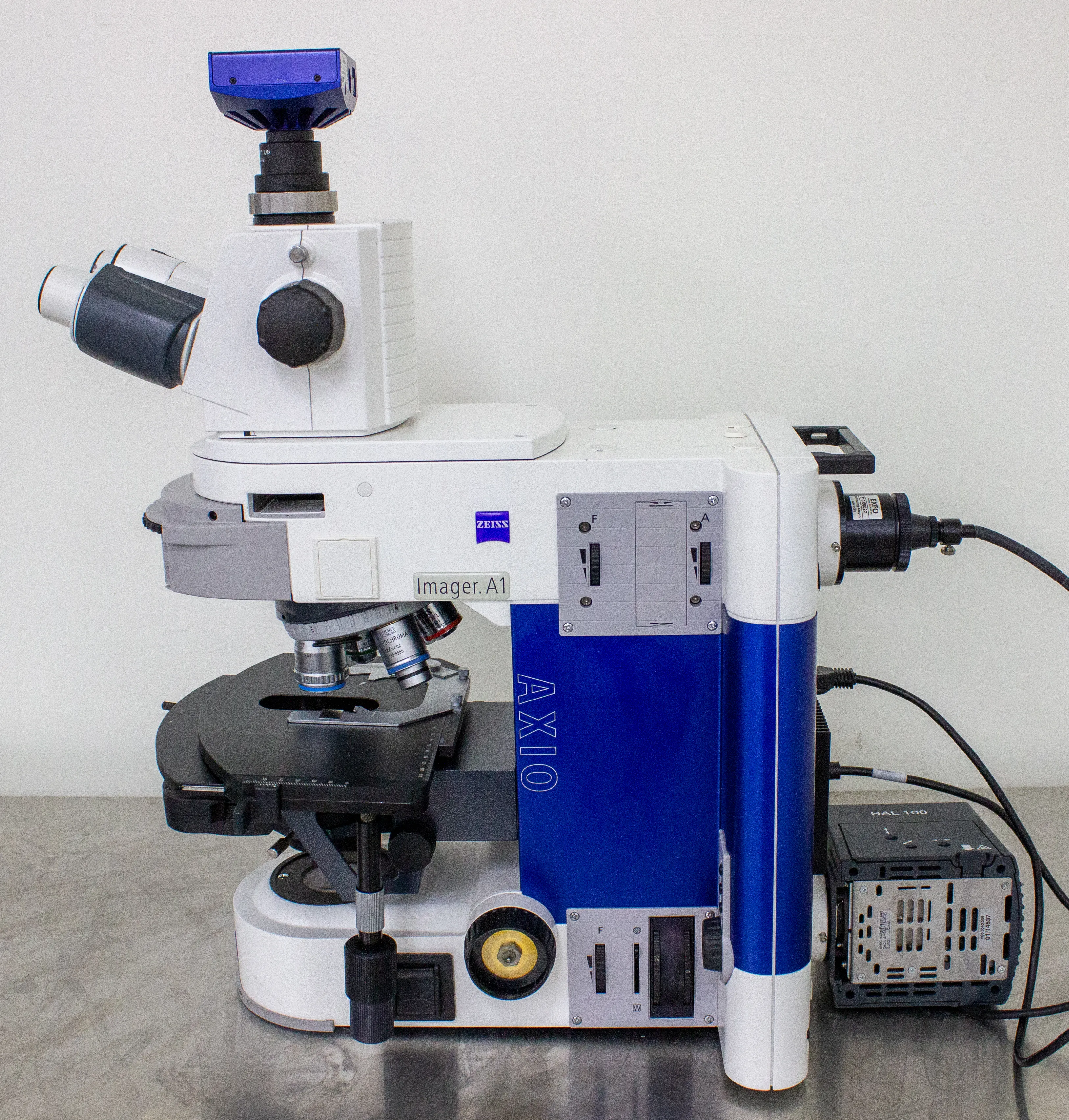 Zeiss Axio Imager A1 Upright Microscope w/AxioCam MRc5 - For Parts