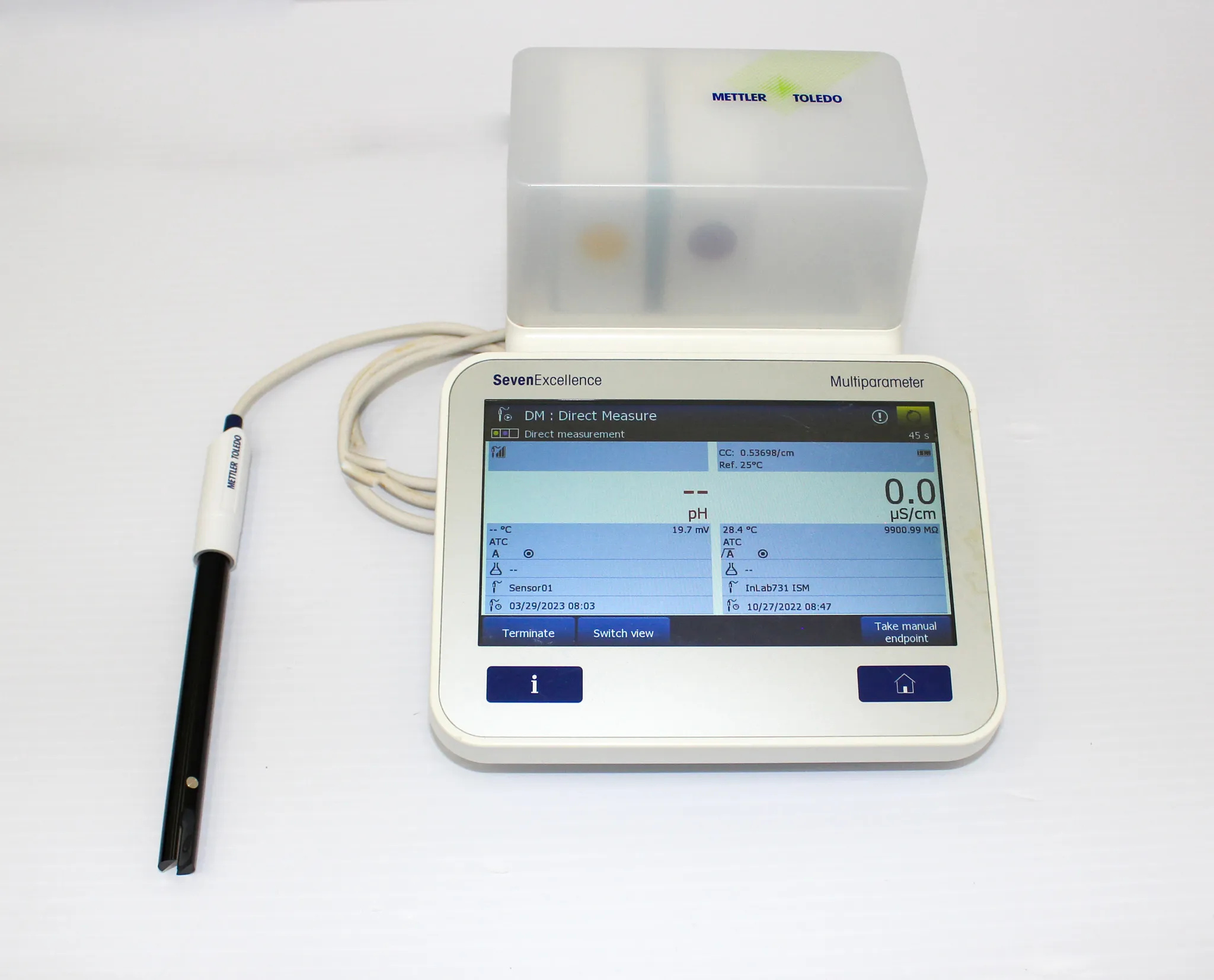 Mettler Toledo Seven Excellence pH Meter Multiparameter Conductivity System