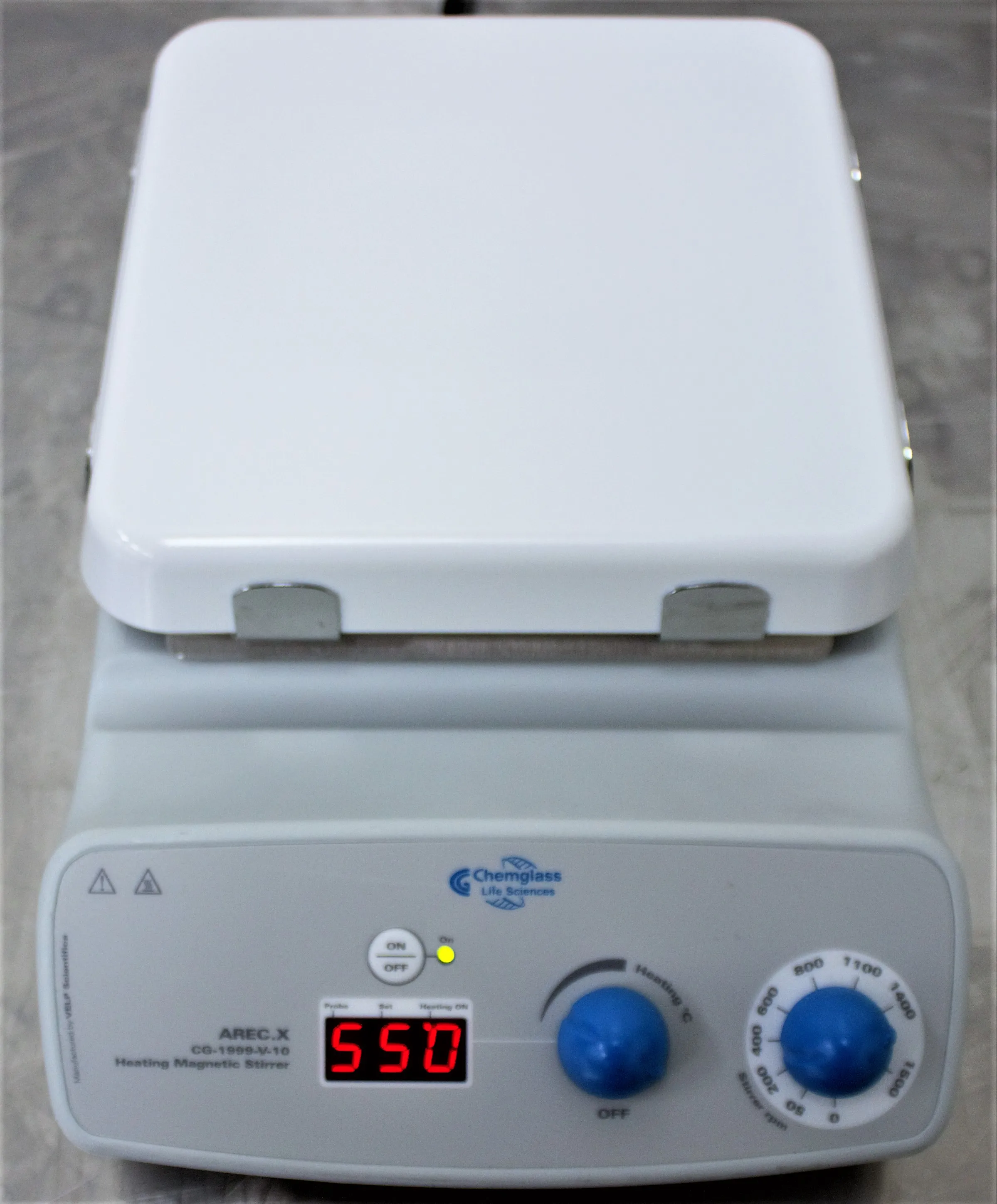 Velp Scientifica AREC.X Digital Ceramic Hot Plate Stirrers - Used in G (Good) condition, 30-Day Warranty