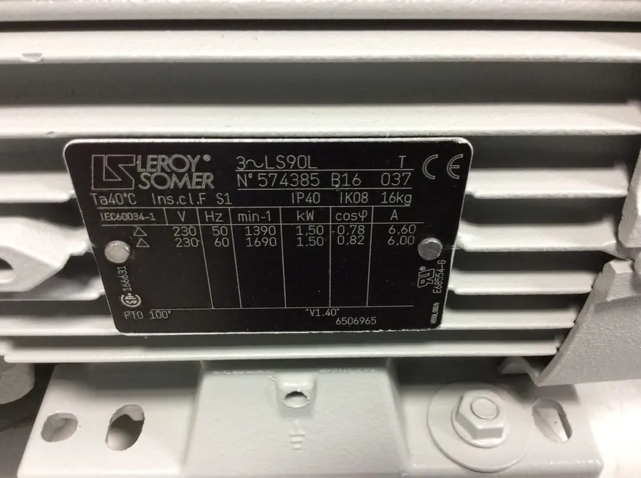 Sogevac SV65 BI FC Vacuum Pump - Used Laboratory Equipment