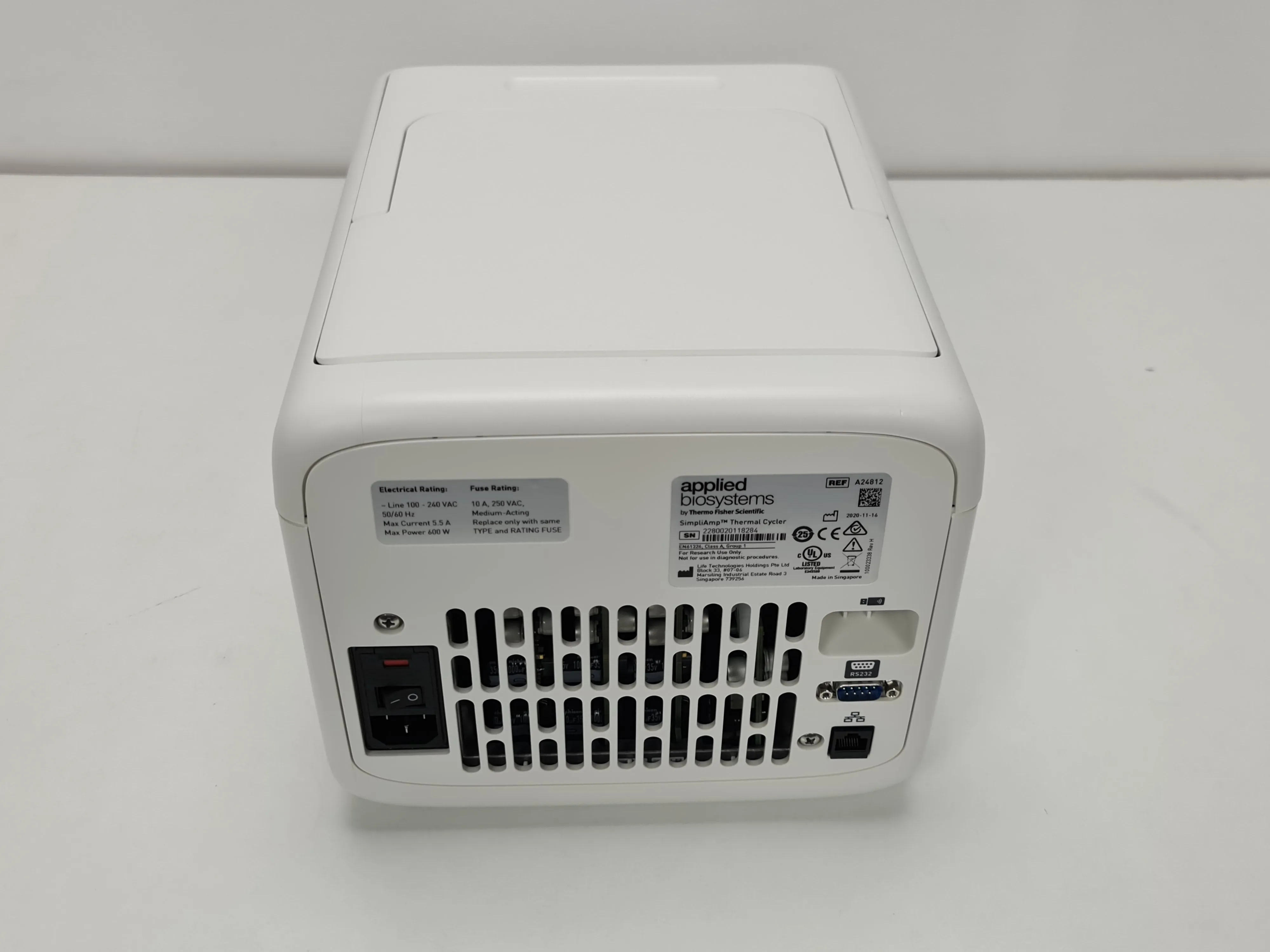 Applied Biosystems A24812 SimpliAmp Thermal Cycler PCR Machine Needs Repairs