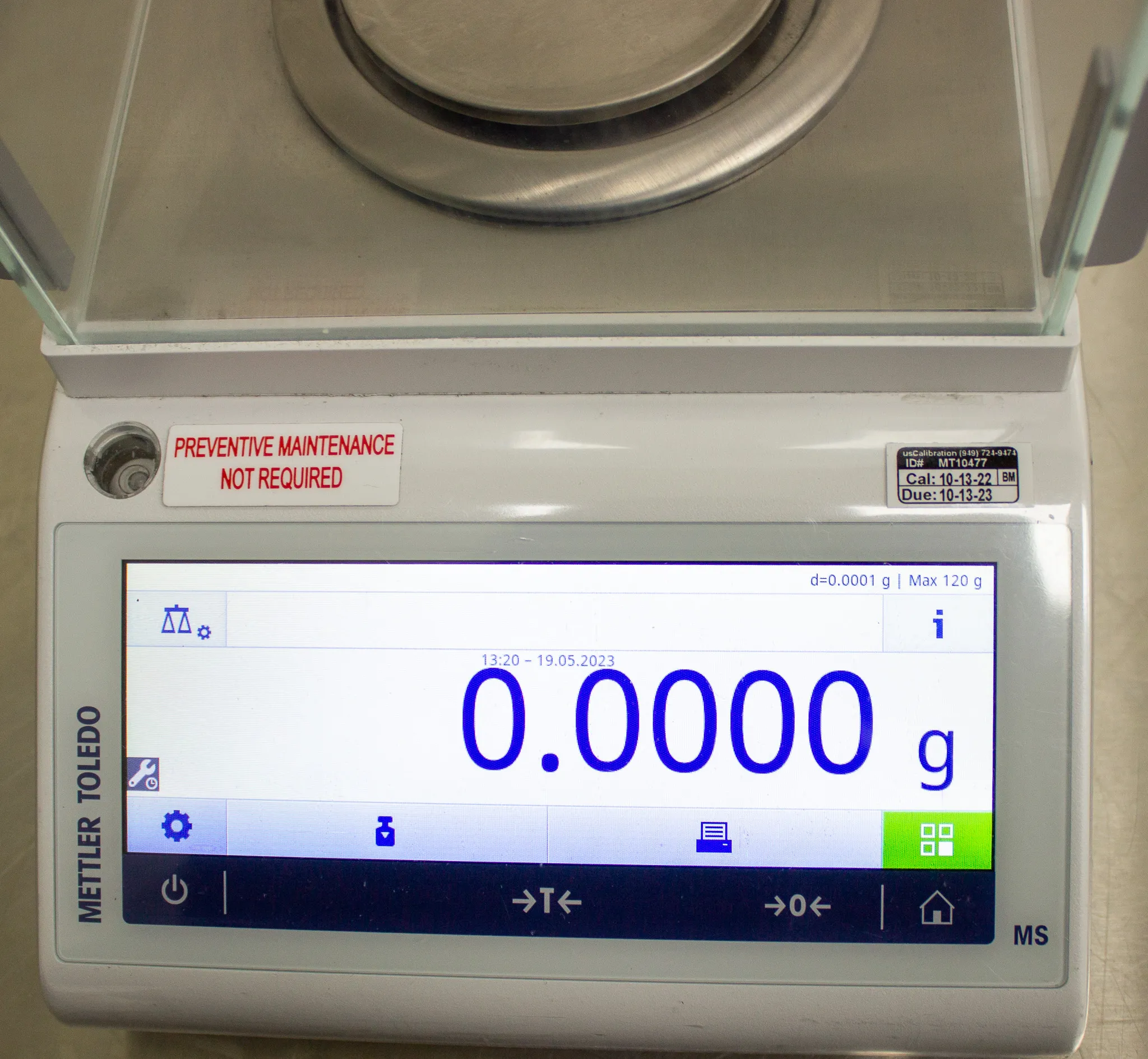 Mettler-Toledo Analytical Balance MS104TS/00