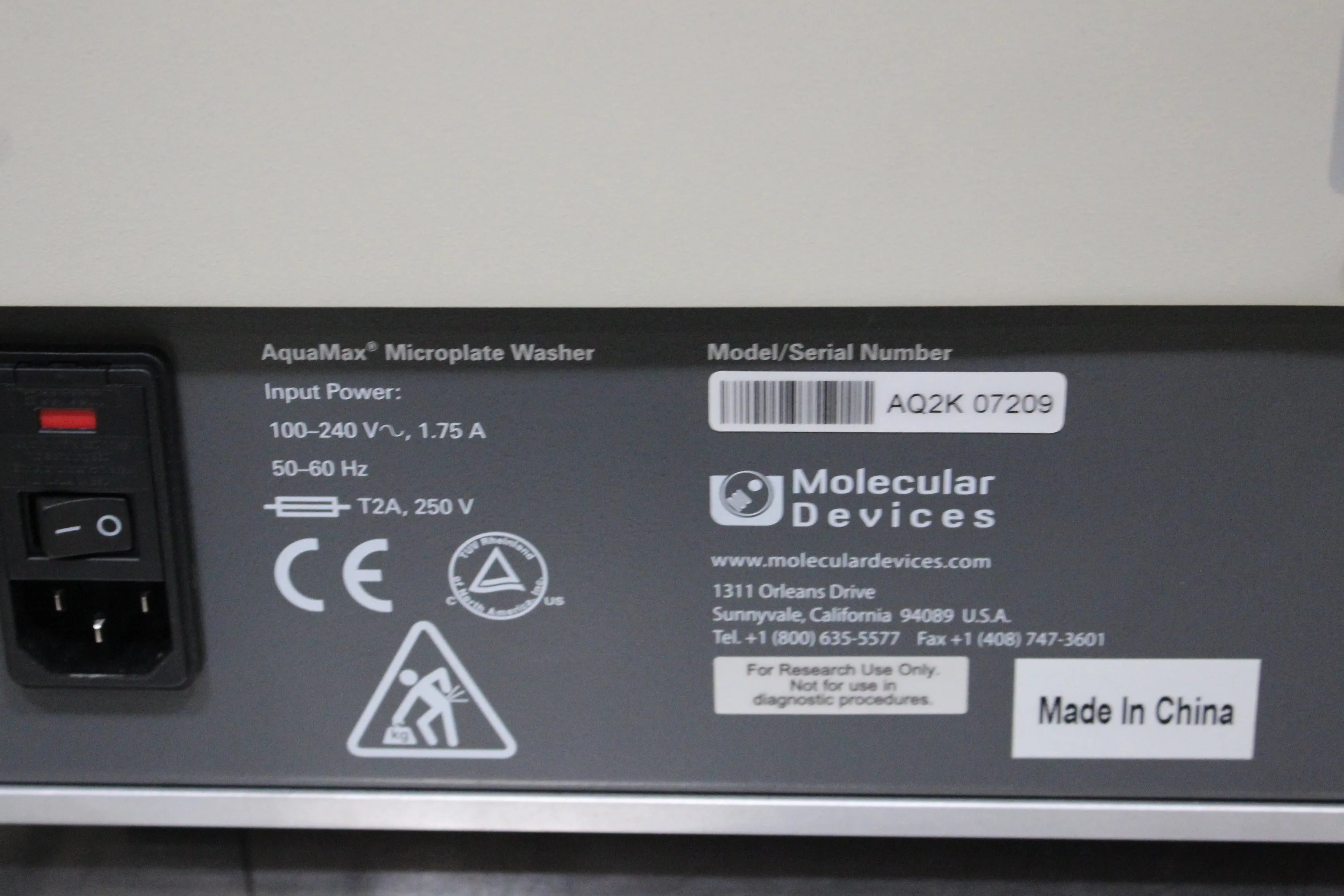 Molecular Devices AquaMax 2000 Microplate Washer