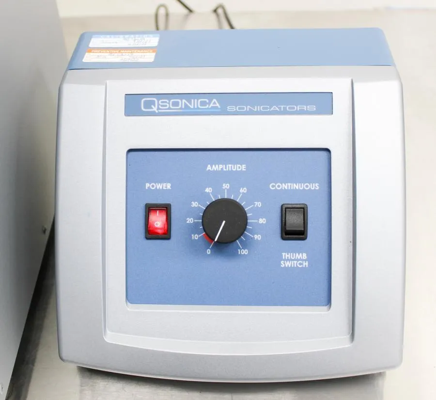 Qsonica Q55 Ultrasonic Homogenizer & Emulsifier w/ Sound Enclosure