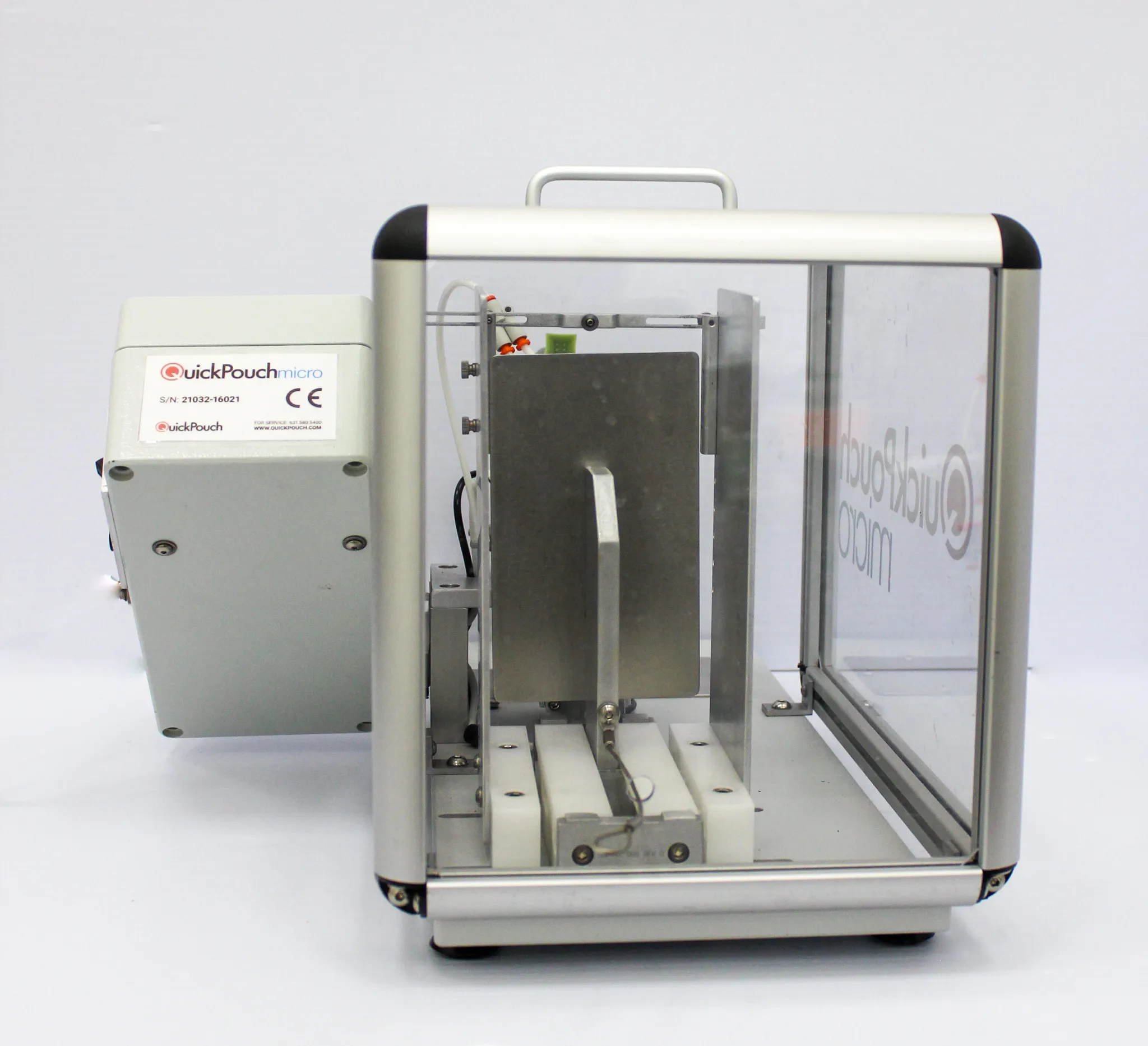 QuickPouch Micro Automated Pouch Opener with Small Footprint - Used Lab Equipment