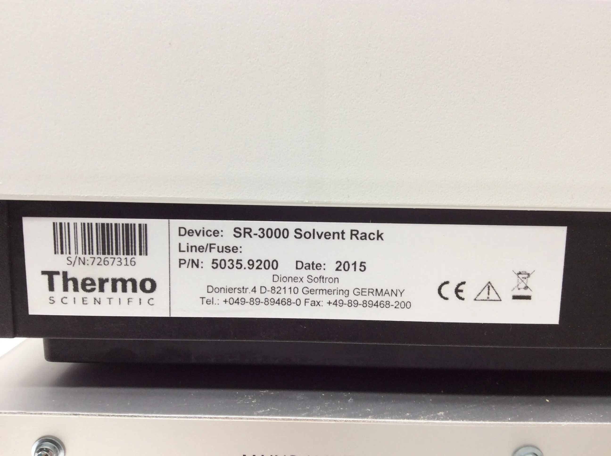 Thermo Scientific Dionex UltiMate 3000 RS Pump UHPLC Focused 5040.0047