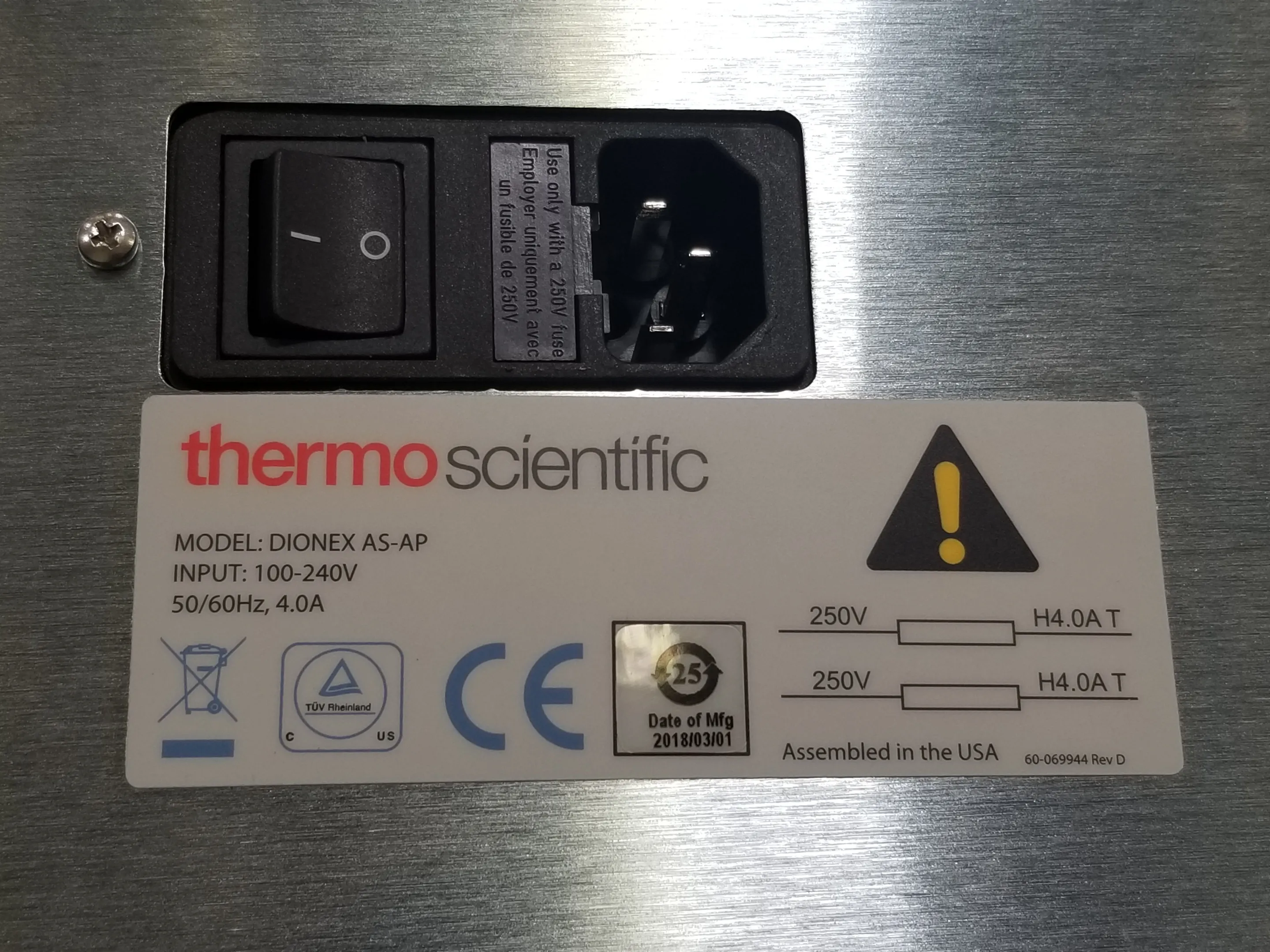 Thermo Fisher Dionex AS-AP Autosampler