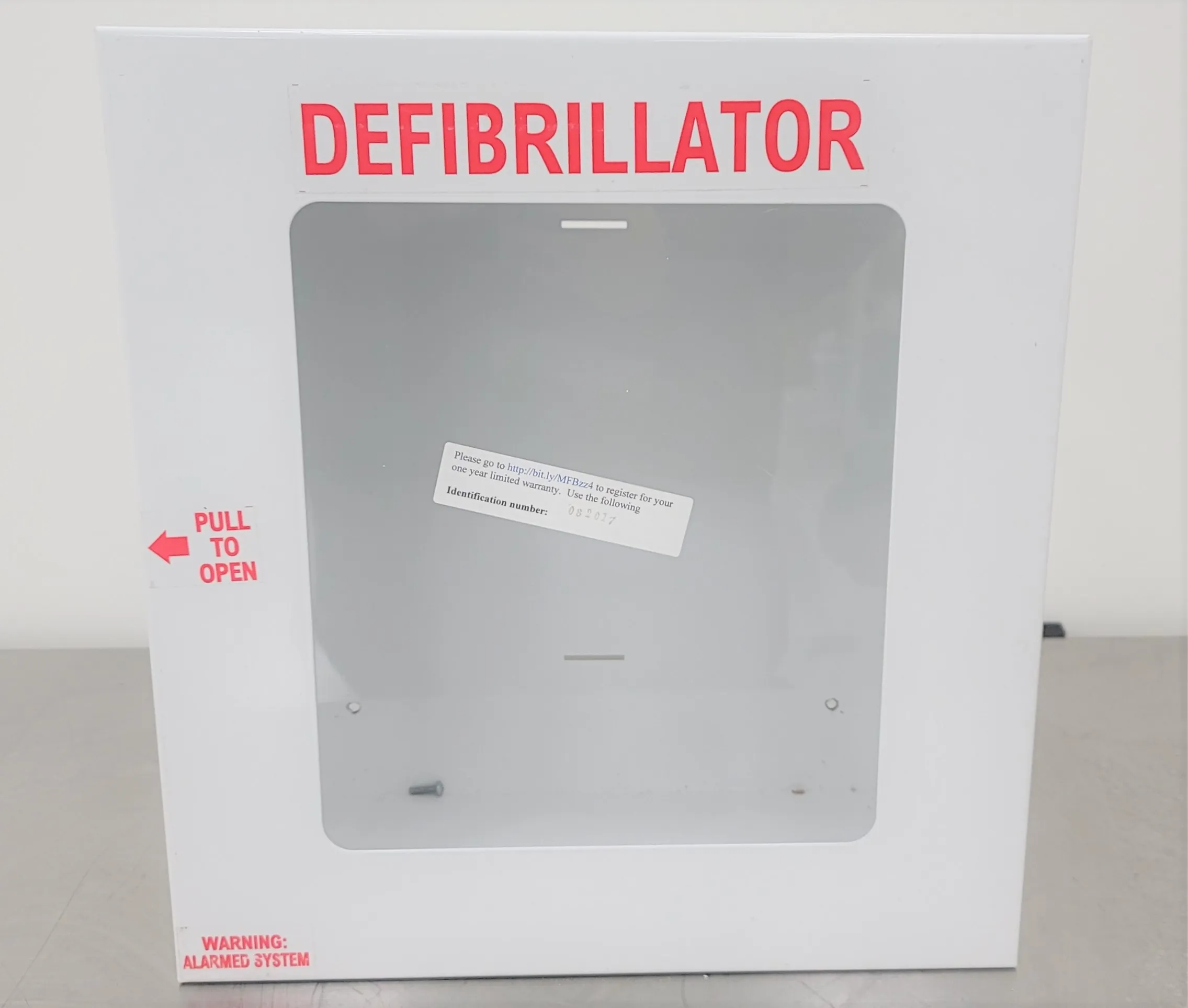 AdirMed Non-Alarmed Steel Cabinet for Defibrillators