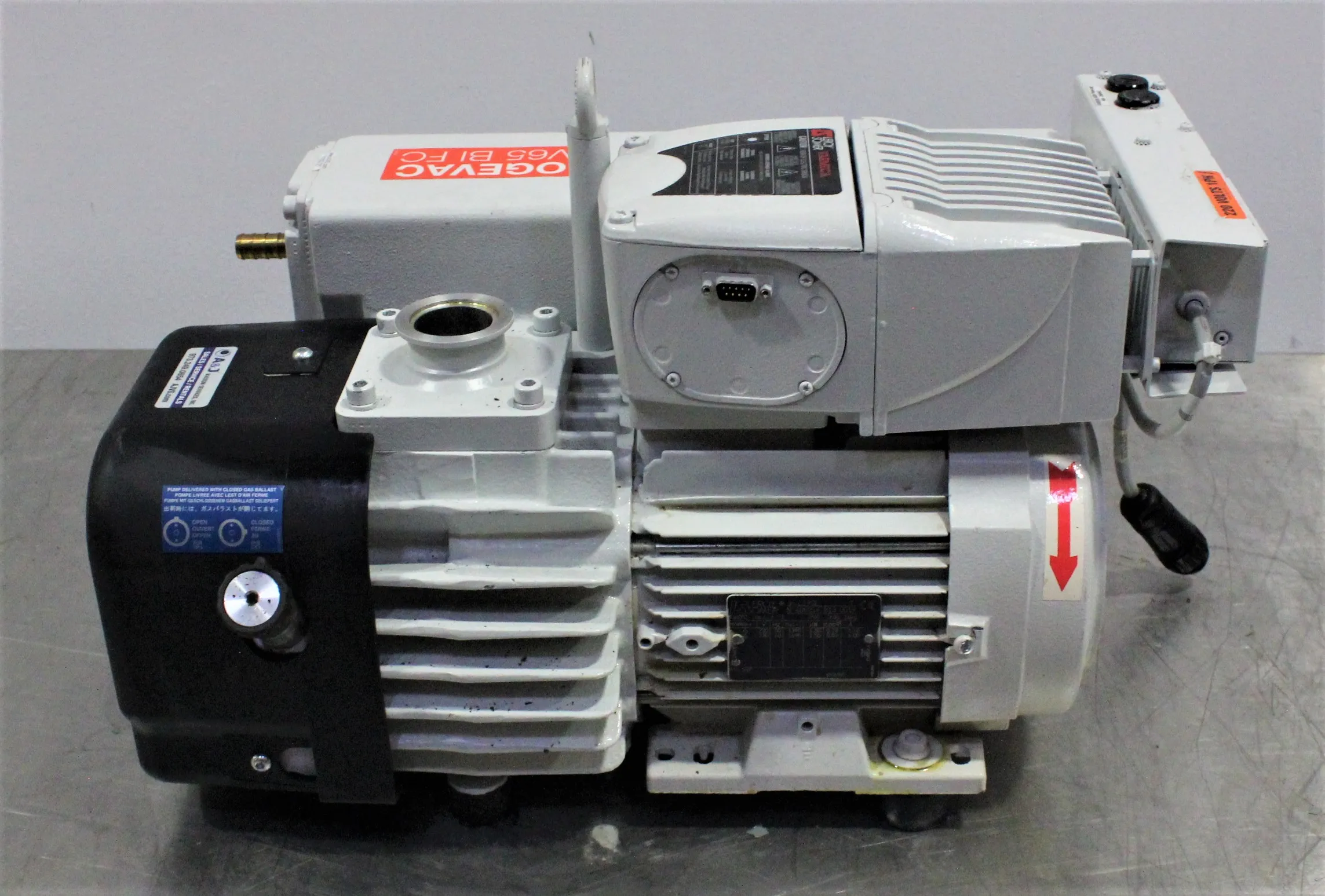 Leybold Sogevac SV/65 BI FC Vacuum Pump 220V 60Hz US 30-Day Warranty Used