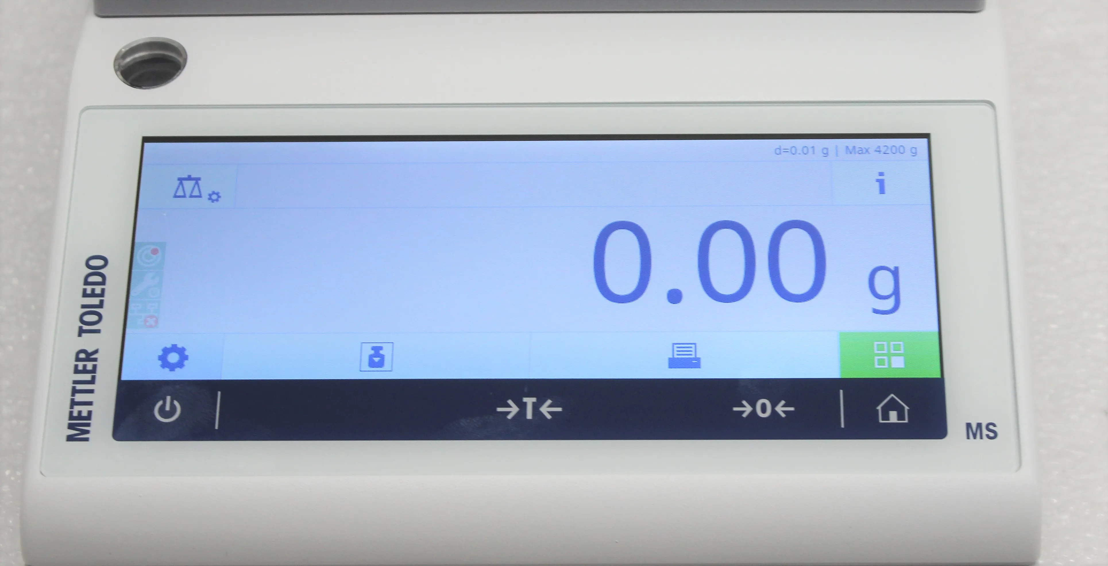 Mettler-Toledo MS4002TS/00 Analytical Balance 4200g Cap with HCD Display