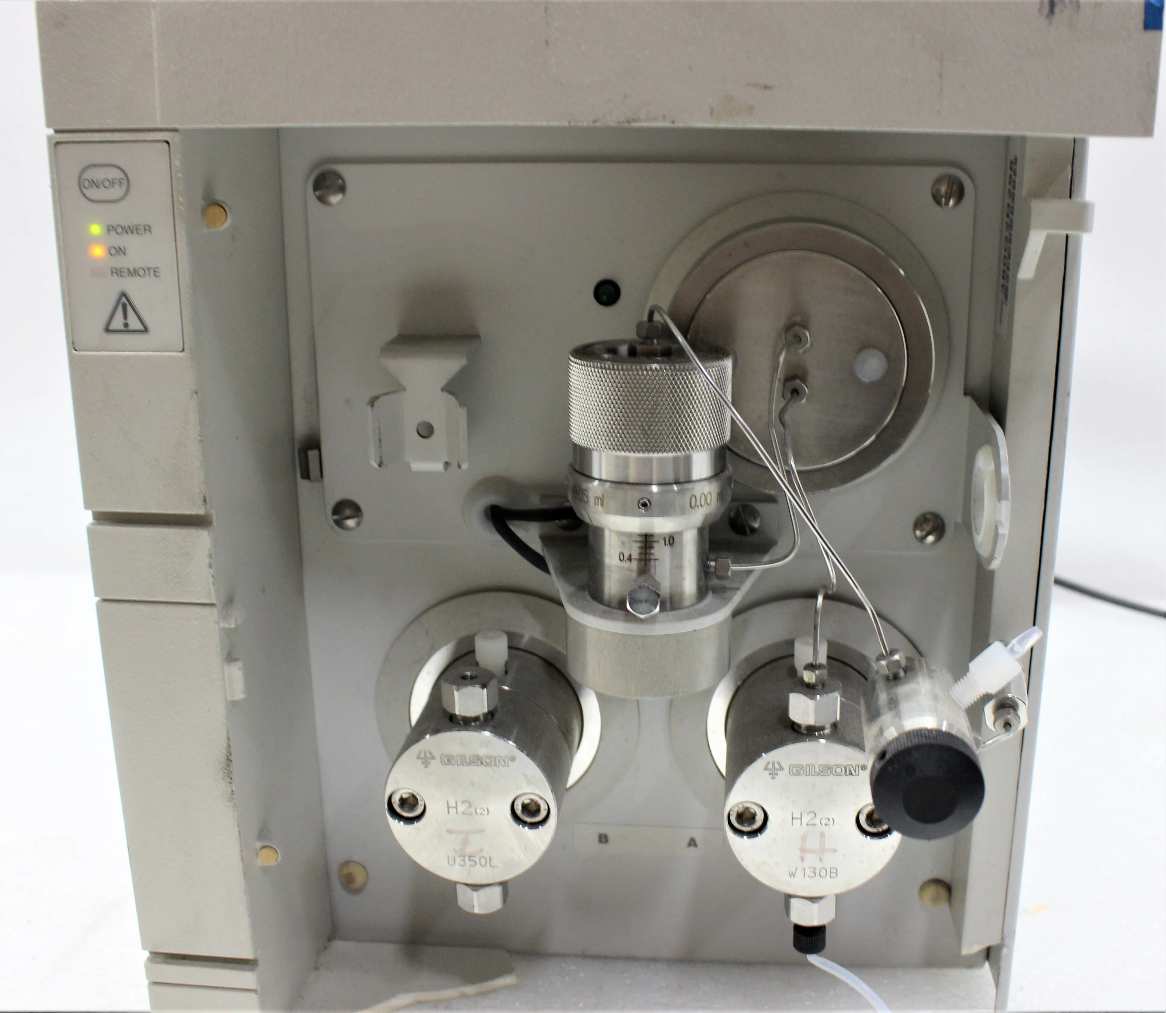 Used Gilson Pump 322-H1 Multisolvent Analytical System HPLC FPLC GC CE Lab Equipment