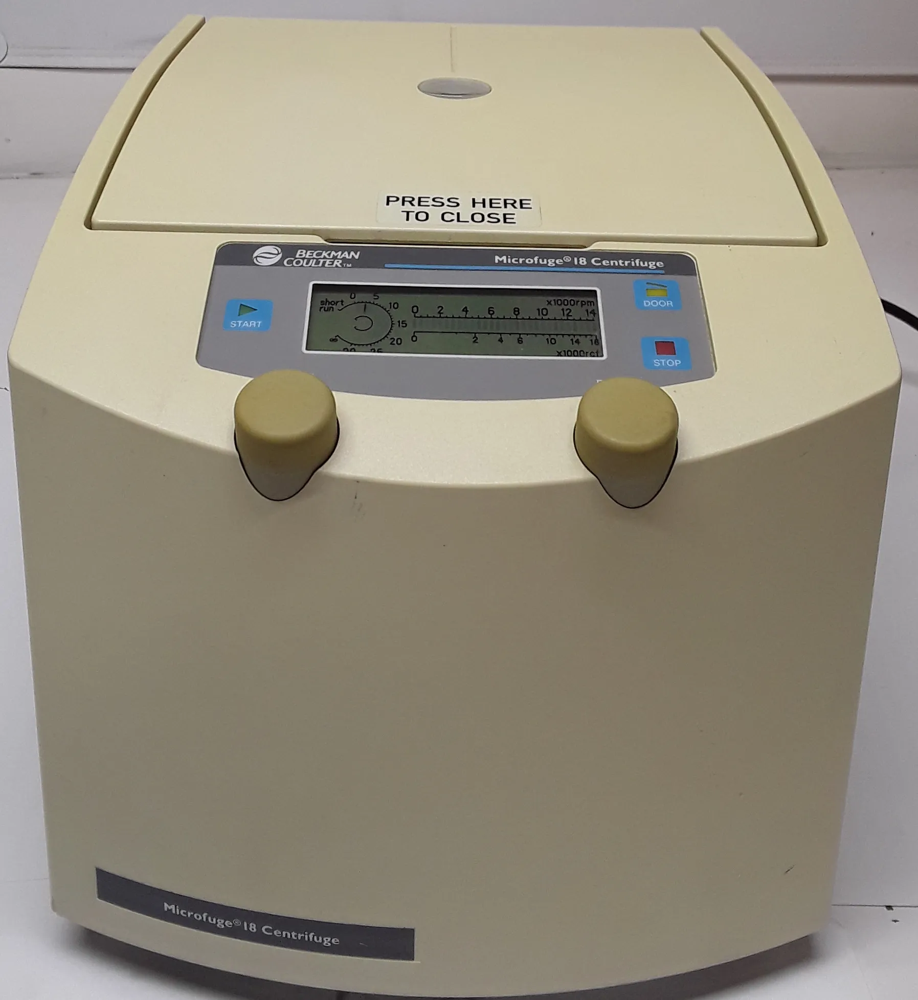 Beckman Coulter Microfuge 18 Centrifuge