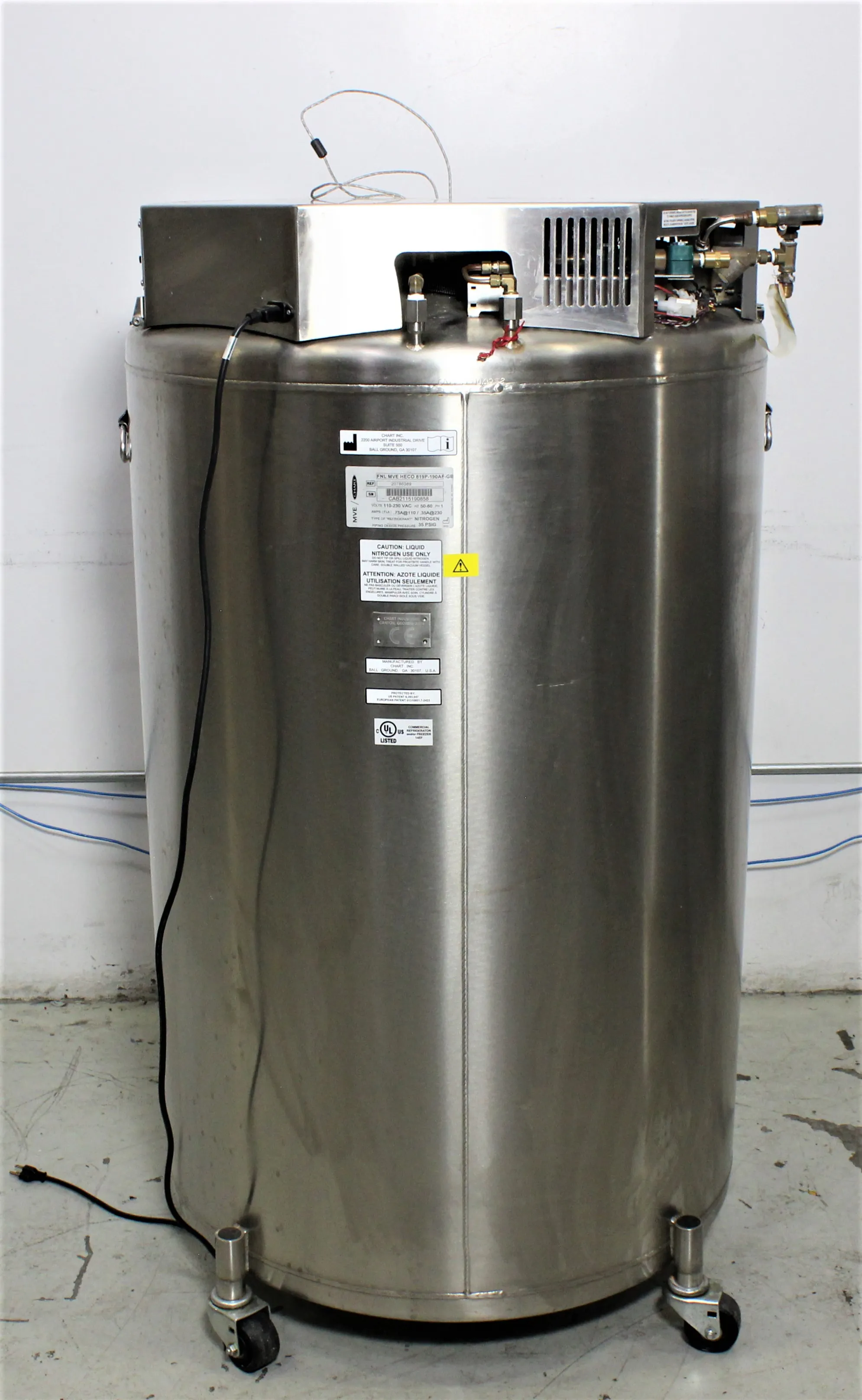 Used MVE 819P-190AF-GB Freezer - Class 3 - Service