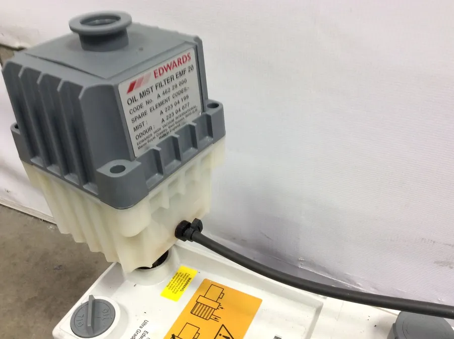 Edwards E2M30 Rotary Vane Vacuum Pump with Sonation Case SSH41TF